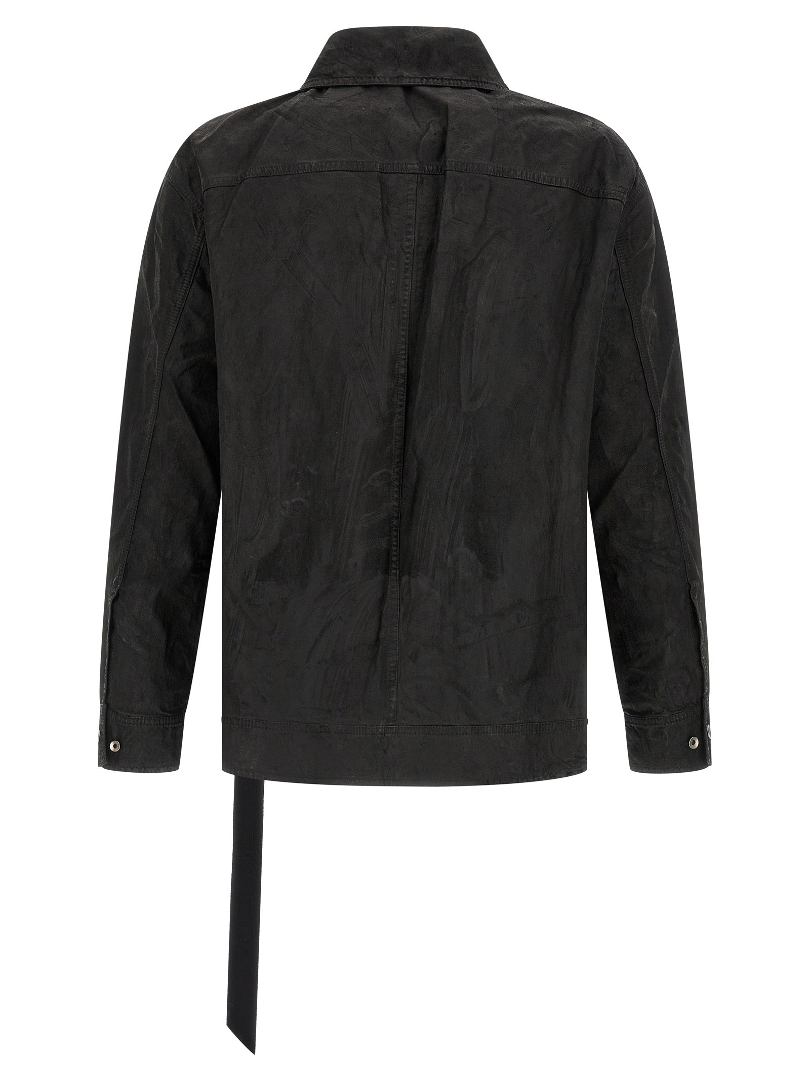 DRKSHDW Black Cotton Denim Jacket