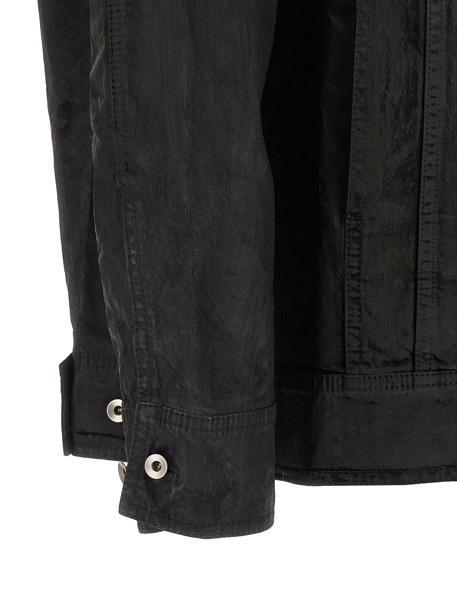 DRKSHDW Black Cotton Denim Jacket