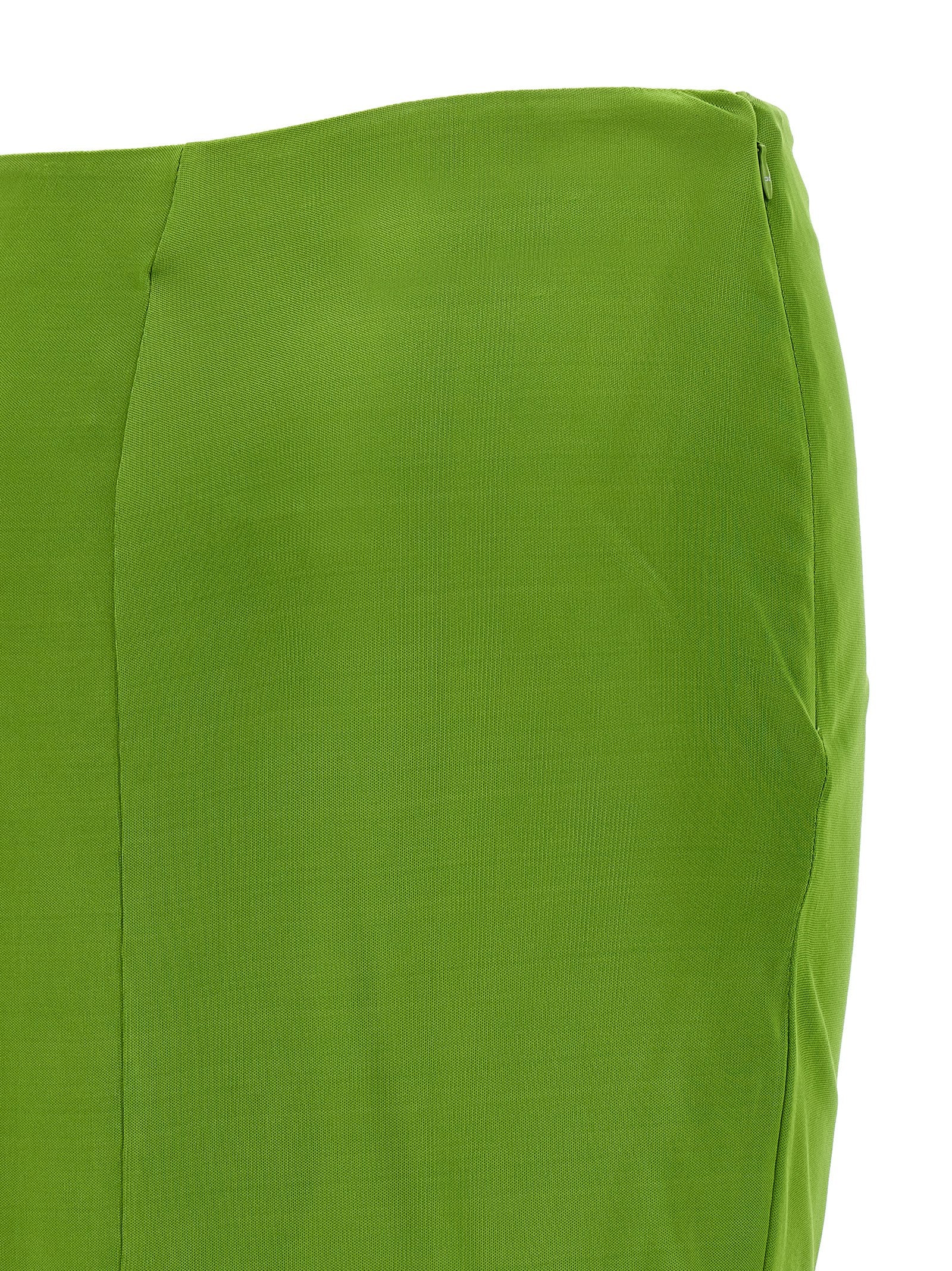 Elisabetta Franchi Bicolor Viscose Mini Skirt