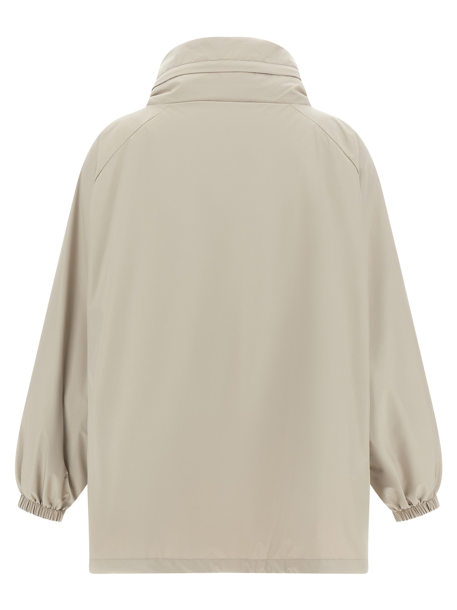 MooRER Gray Polyester Shell Jacket