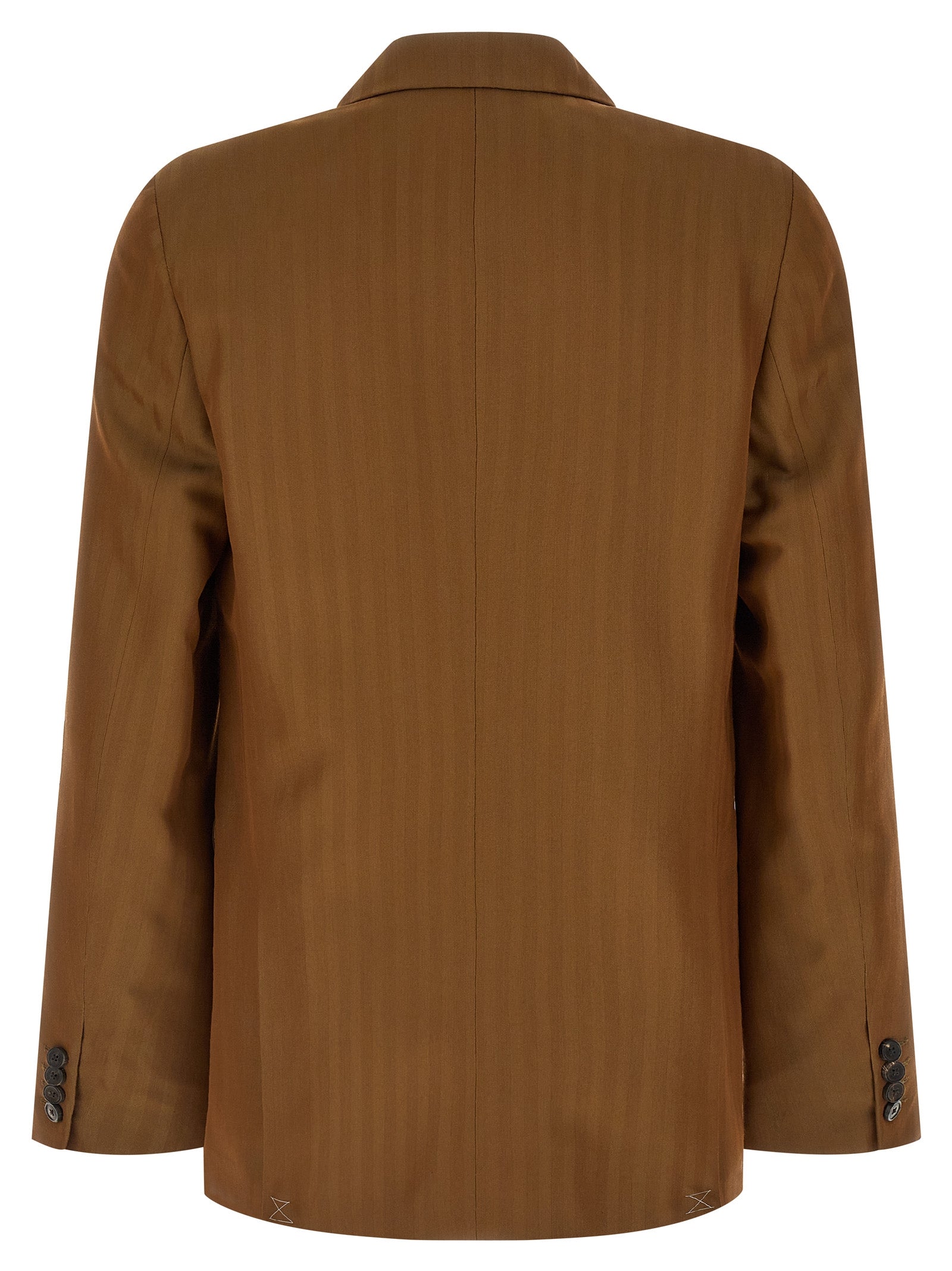 Dries Van Noten Brown Wool Blazer