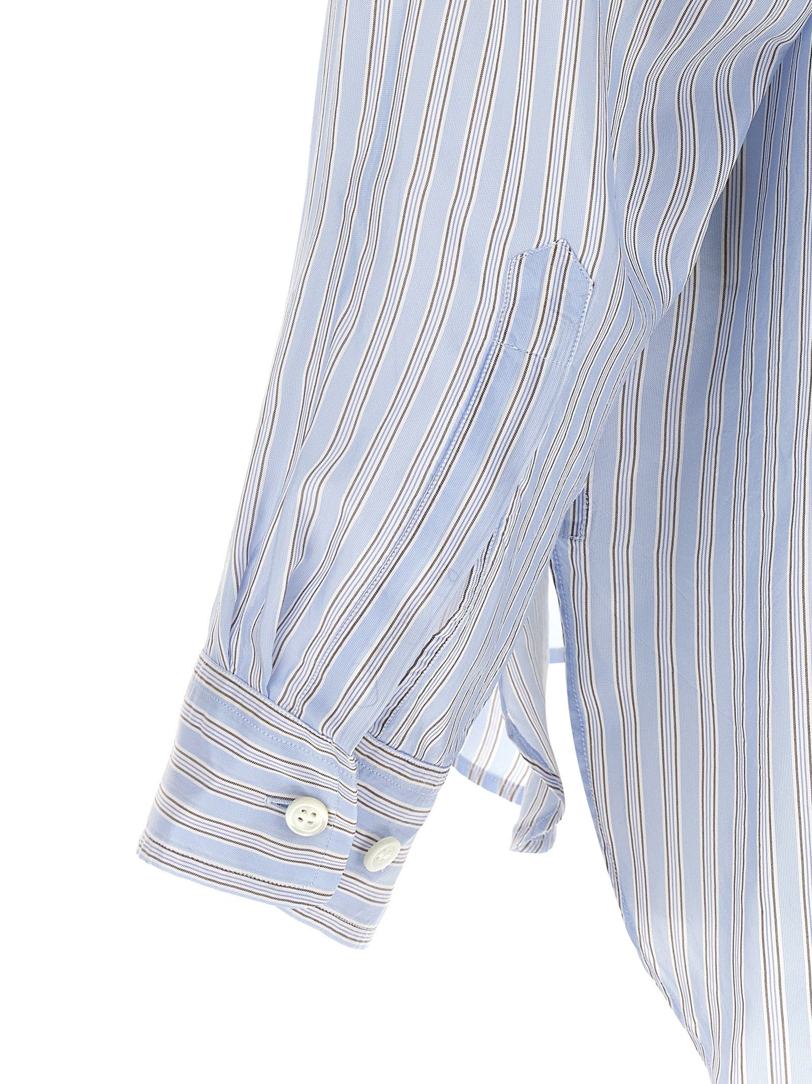 Dries Van Noten Blue Copper Blouse