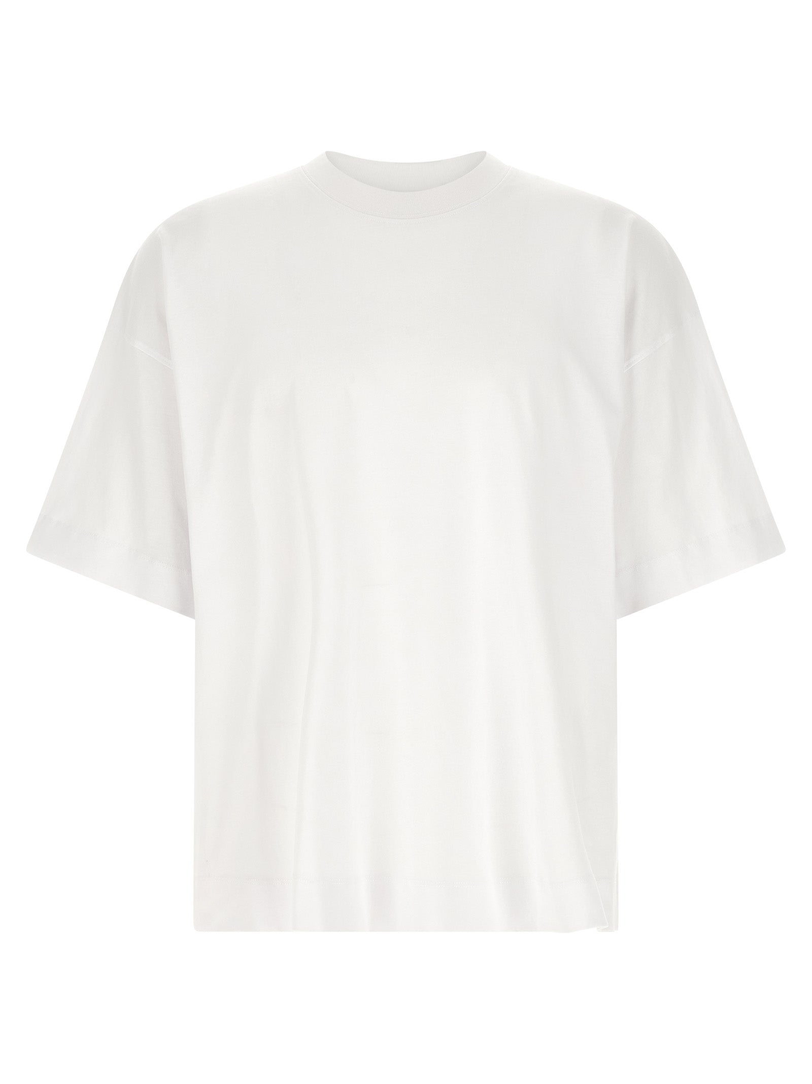 Dries Van Noten White Cotton T-Shirt