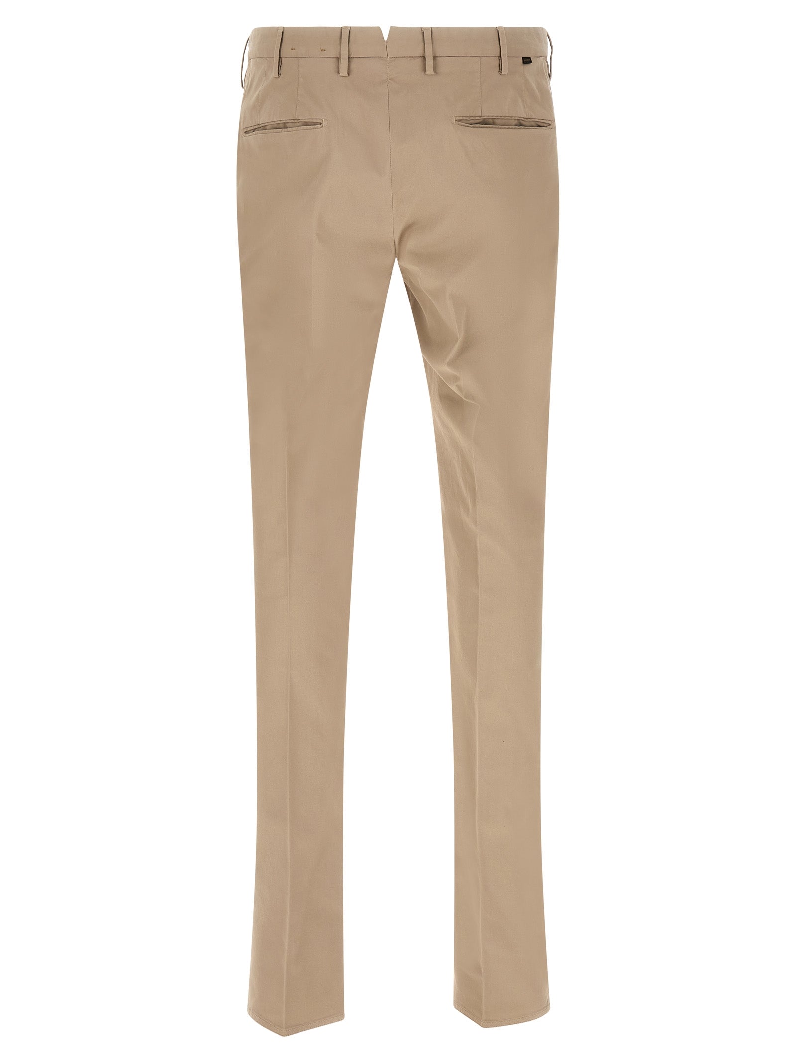 Incotex Beige Cotton Casual Pants