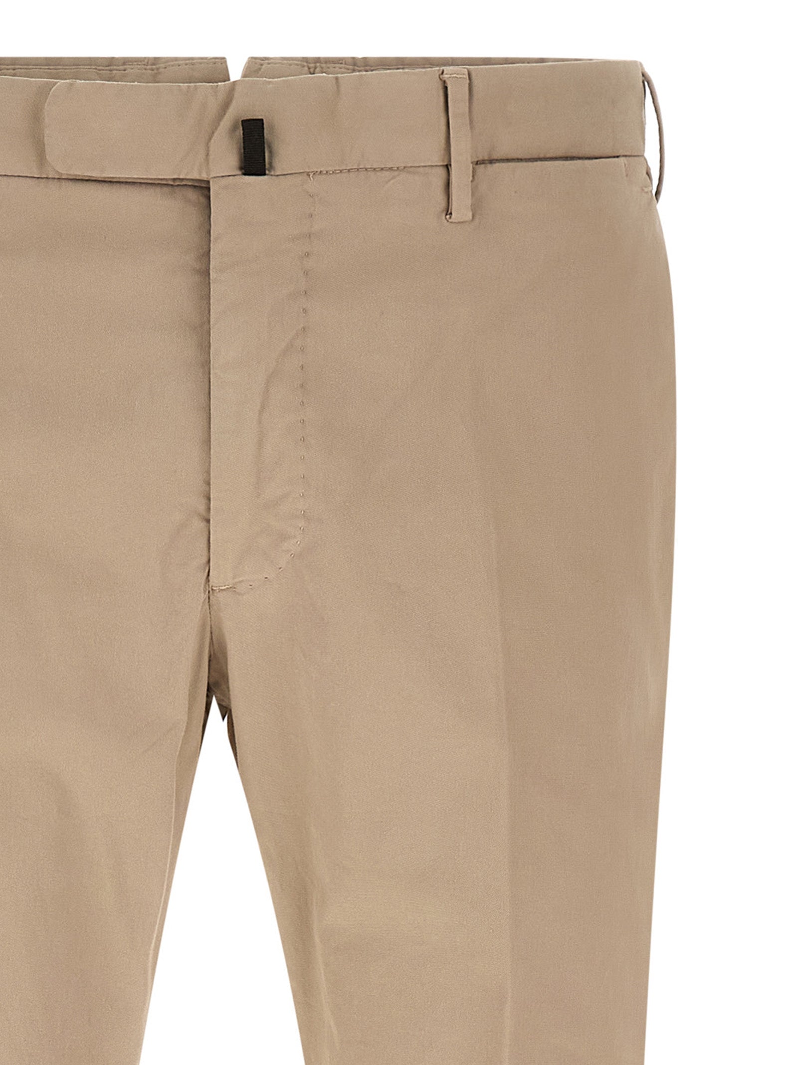 Incotex Beige Cotton Casual Pants