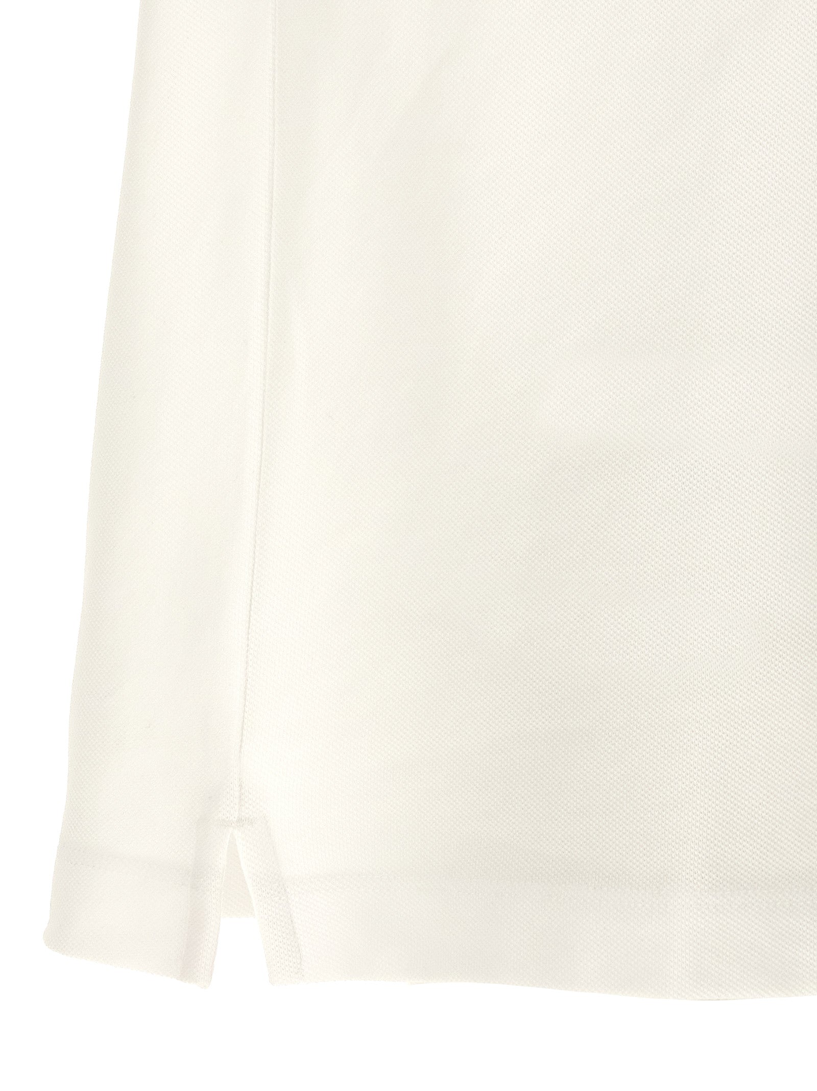 Hugo Boss White Cotton Polo Shirt