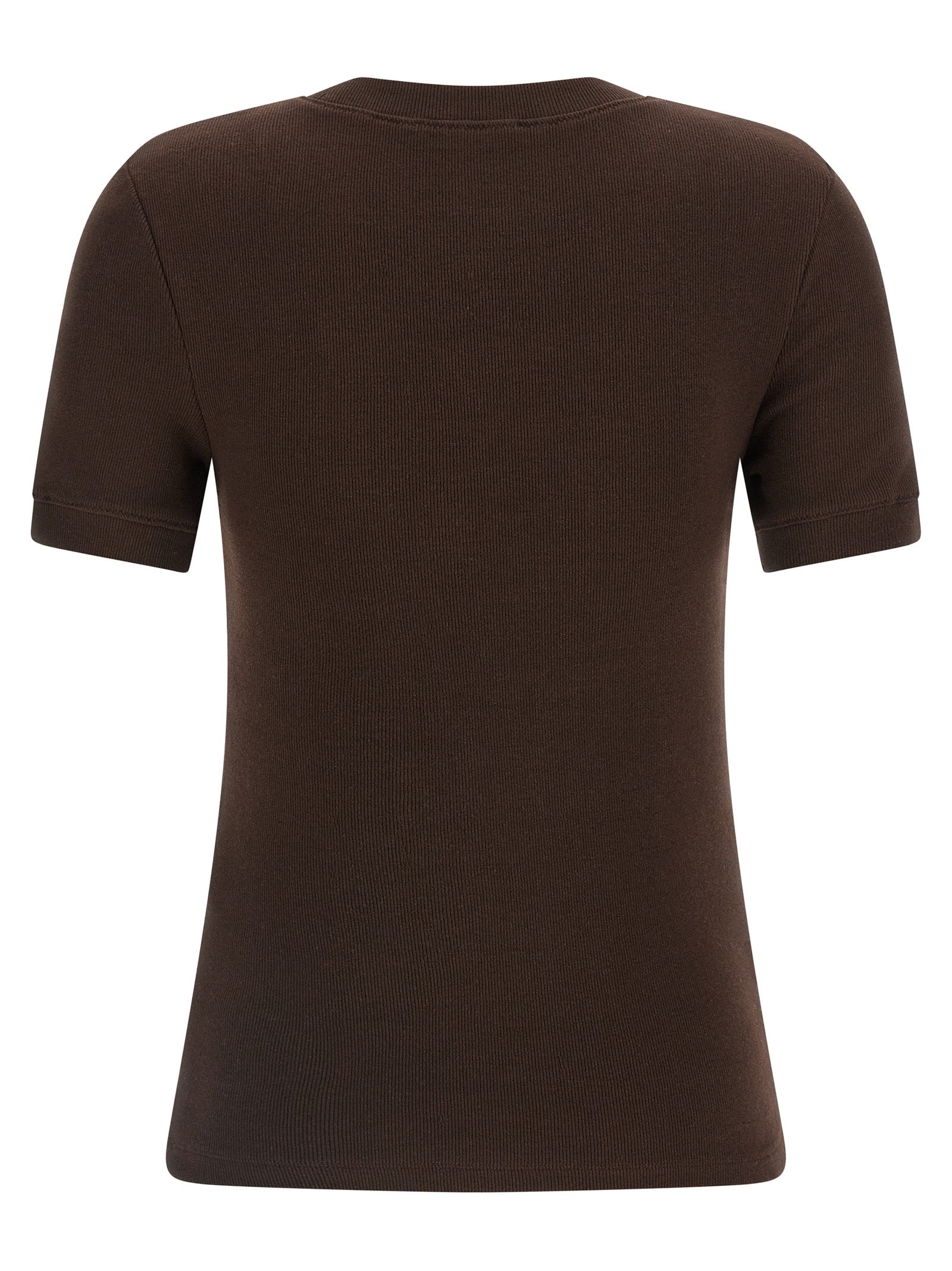 Entire Studios Brown Cotton T-Shirt