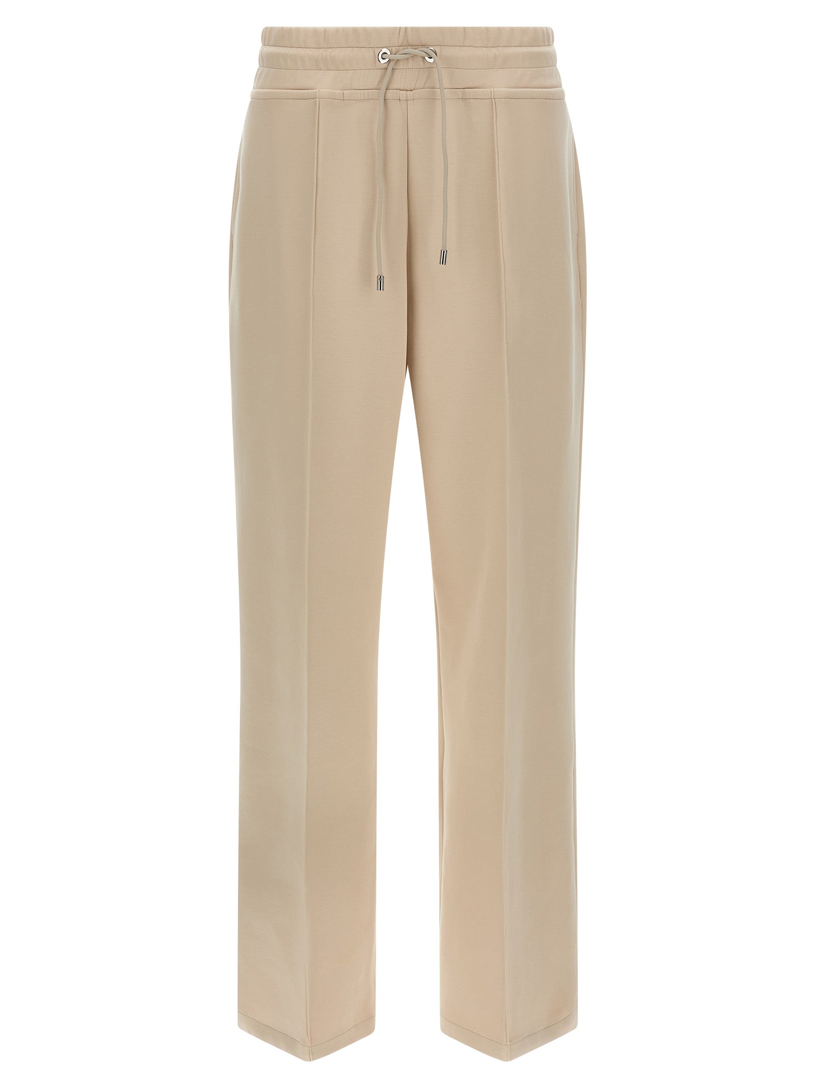 MooRER Beige Cotton Joggers (Workout Pants)