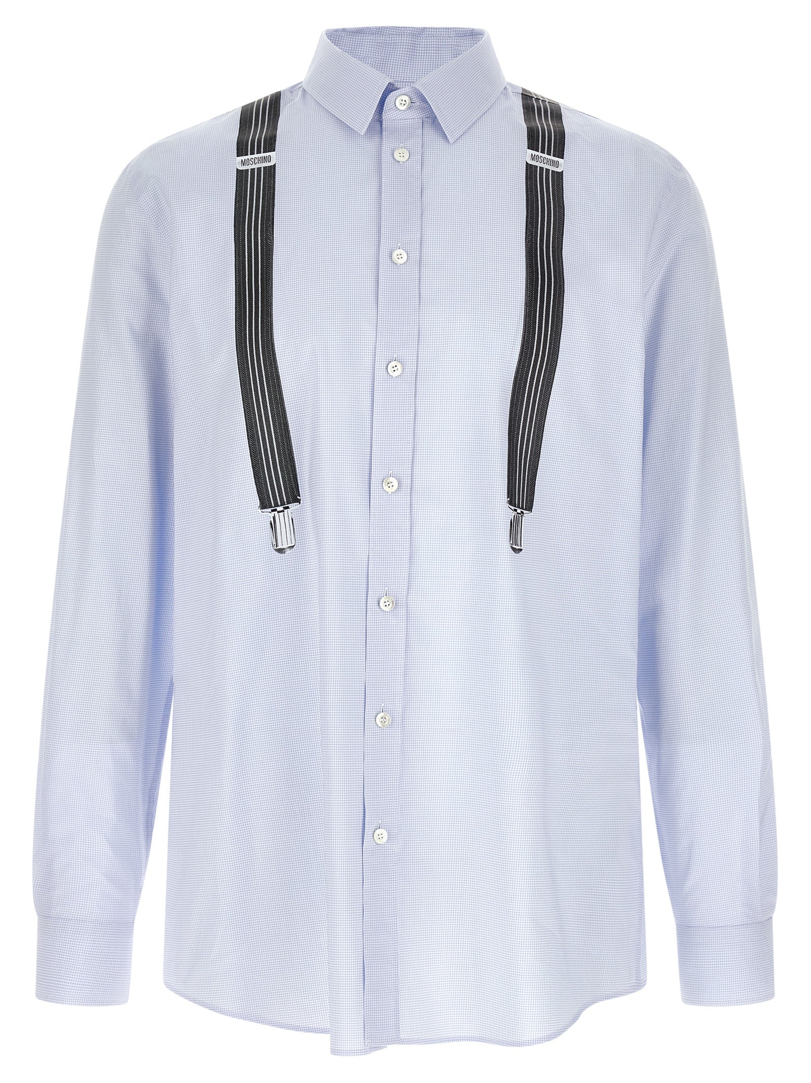 Moschino Blue Cotton Blouse