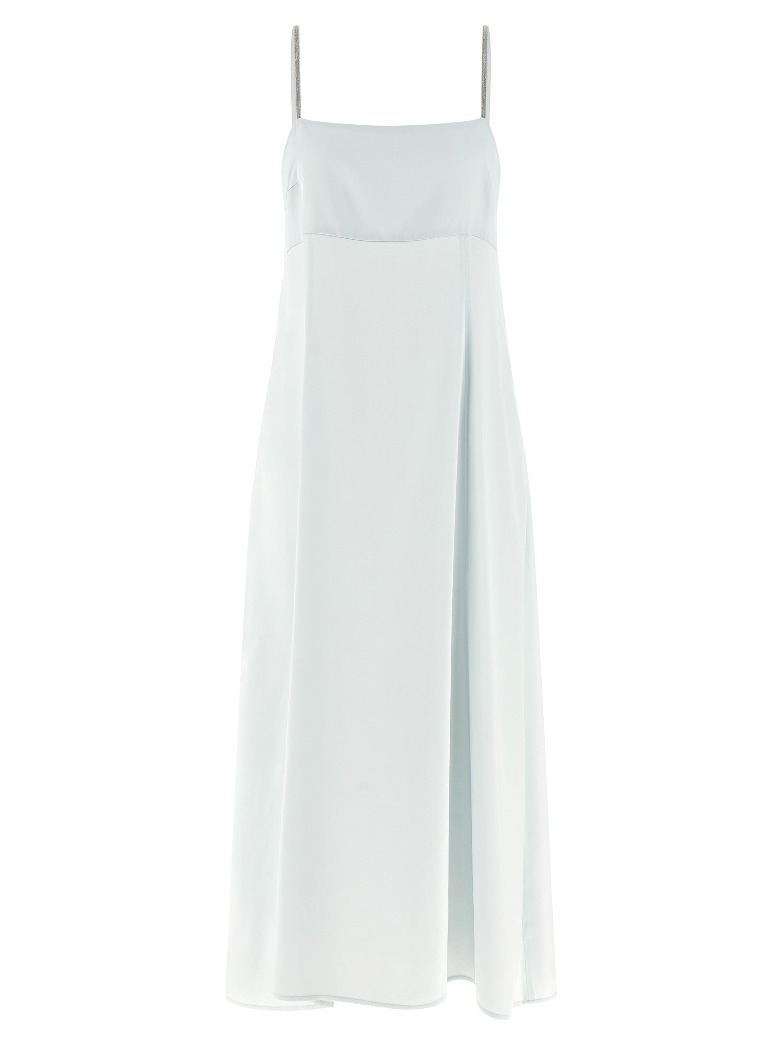 Peserico Blue Viscose Long Dress