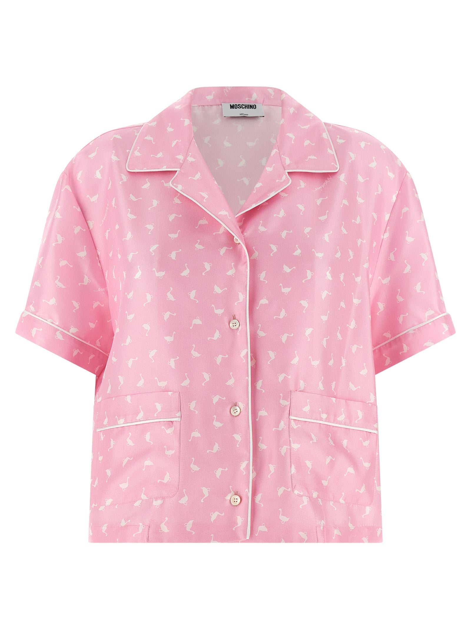 Moschino Multicolor Silk Blouse