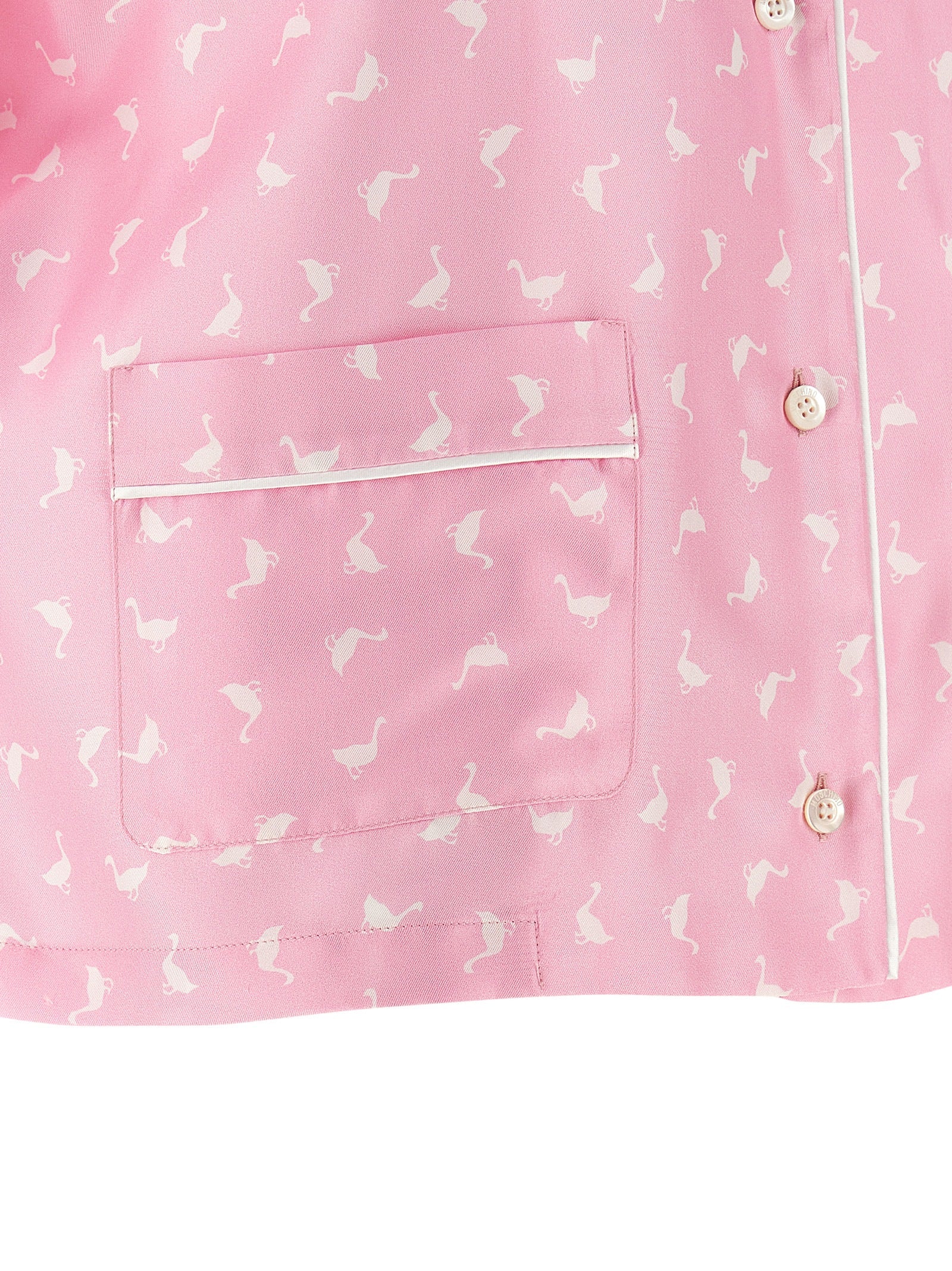 Moschino Multicolor Silk Blouse