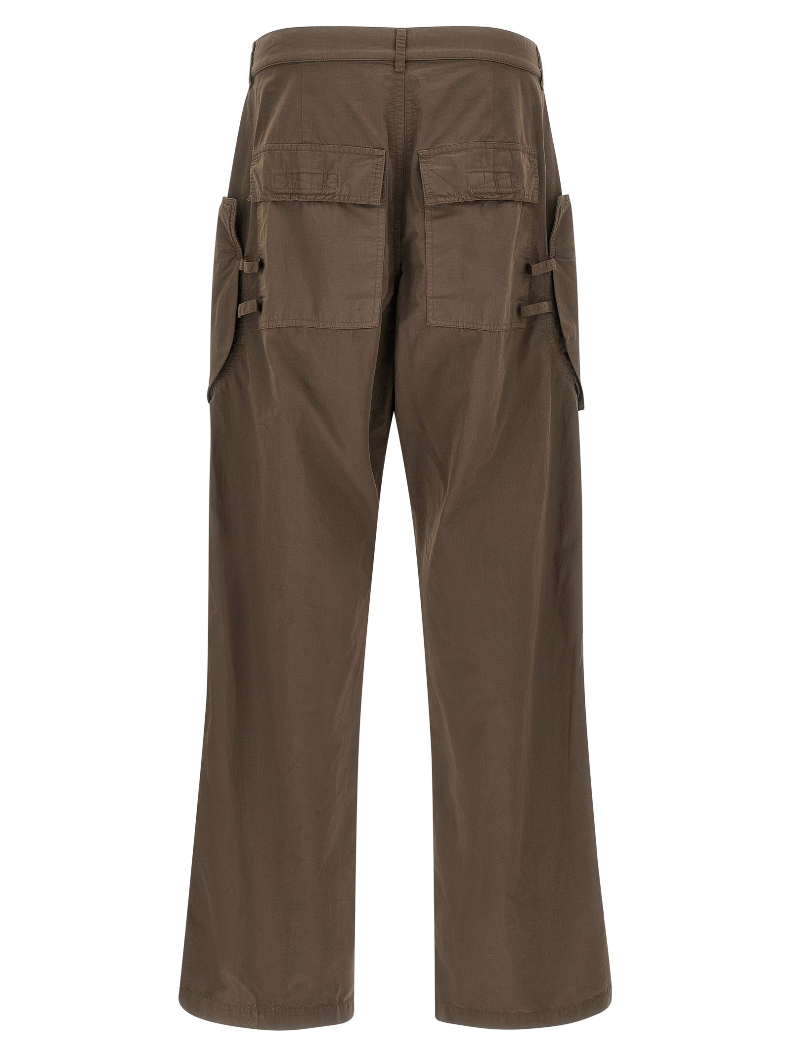 DRKSHDW Brown Cotton Cargo Pants