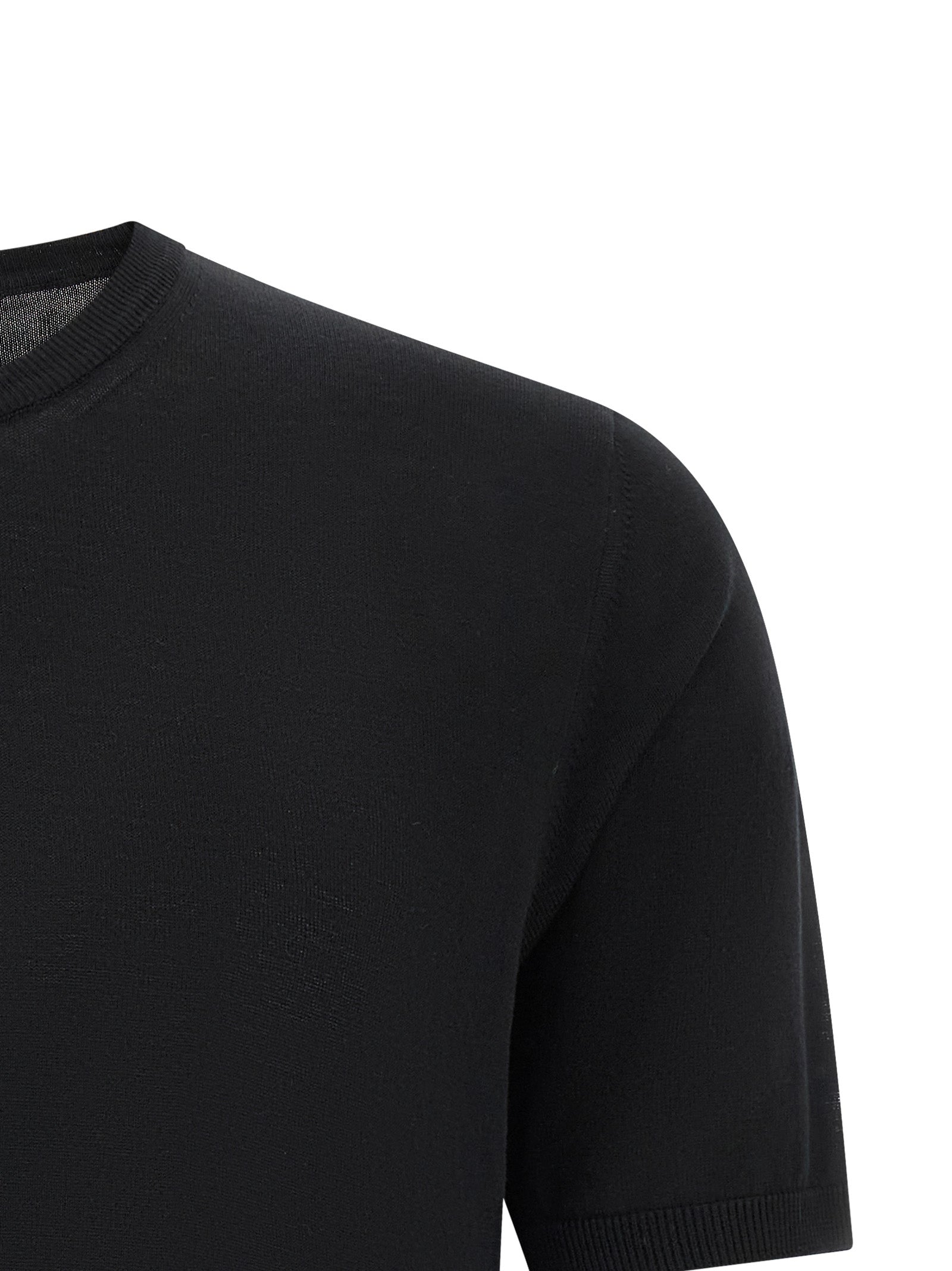 Roberto Collina Black Cotton Cardigan