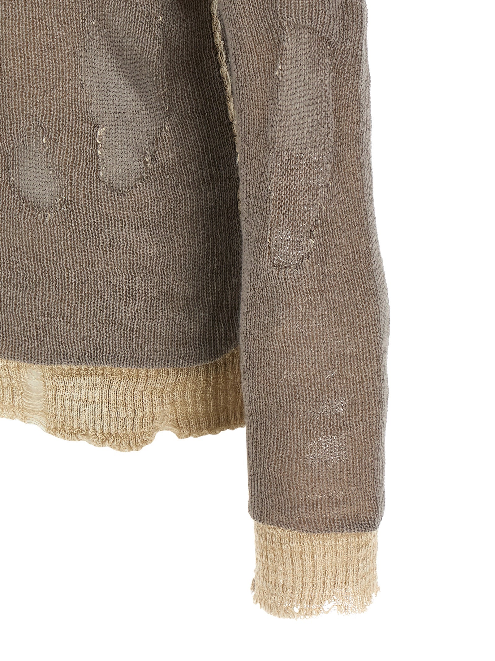 Diesel Gray Cotton Cardigan