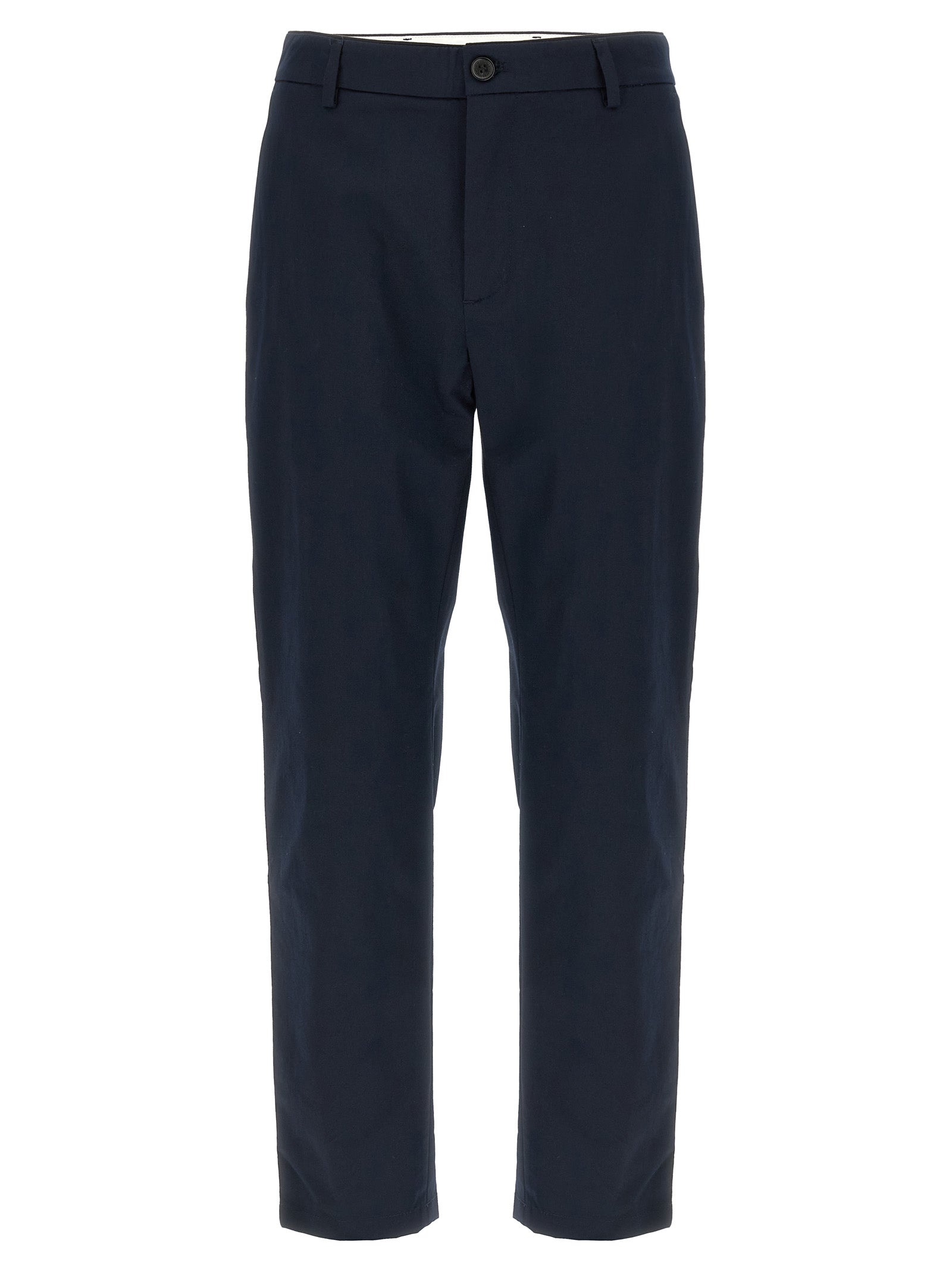 Department 5 Blue Cotton Casual Pants