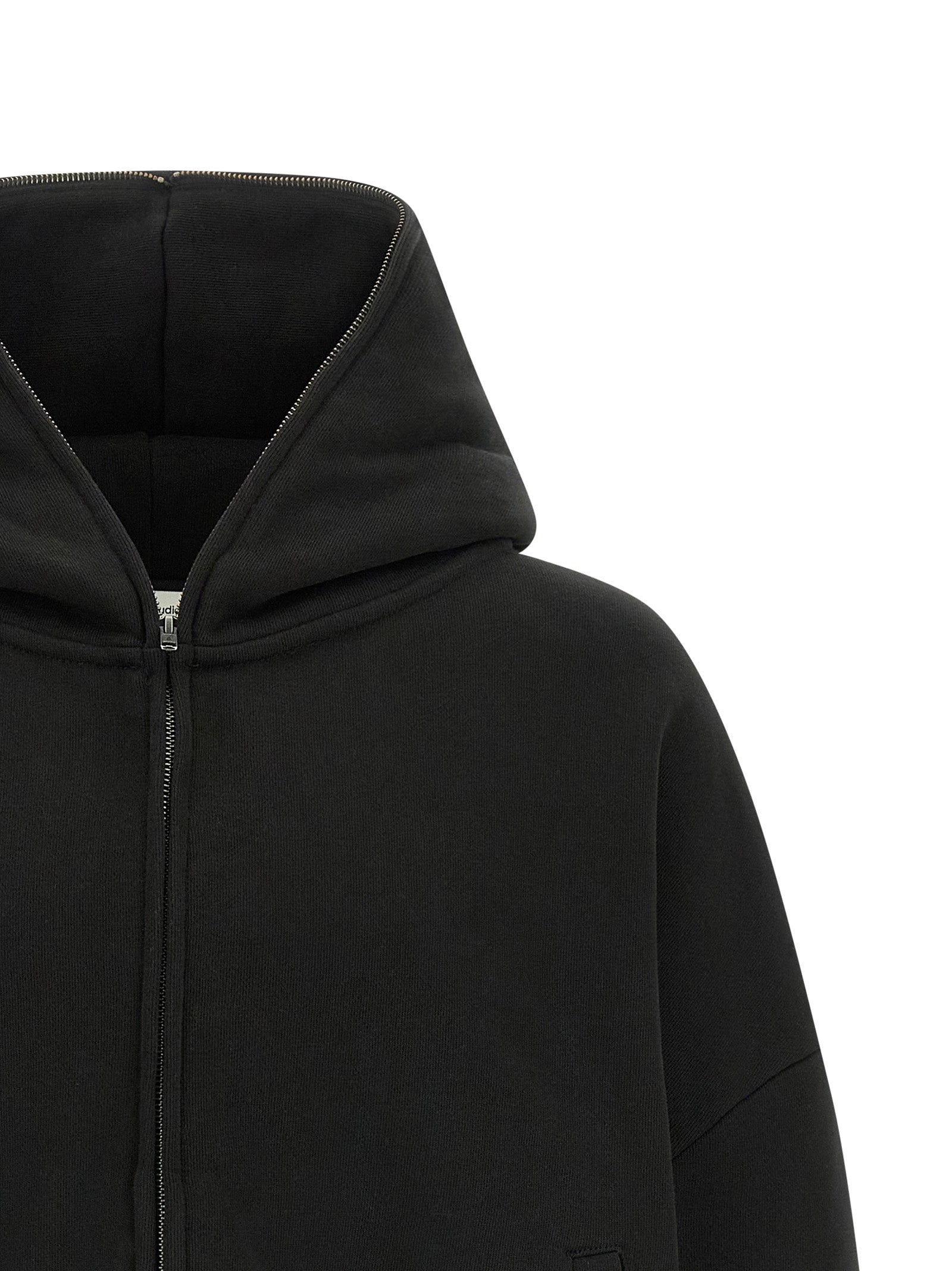 Entire Studios Black Cotton Sweatshirt