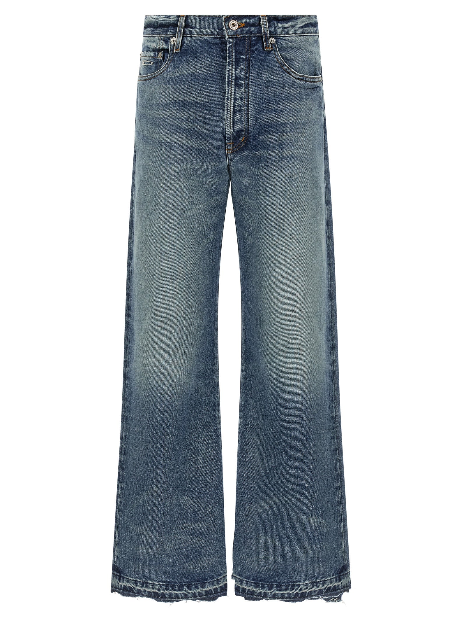 GALLERY DEPT. Blue Cotton Jeans Denim