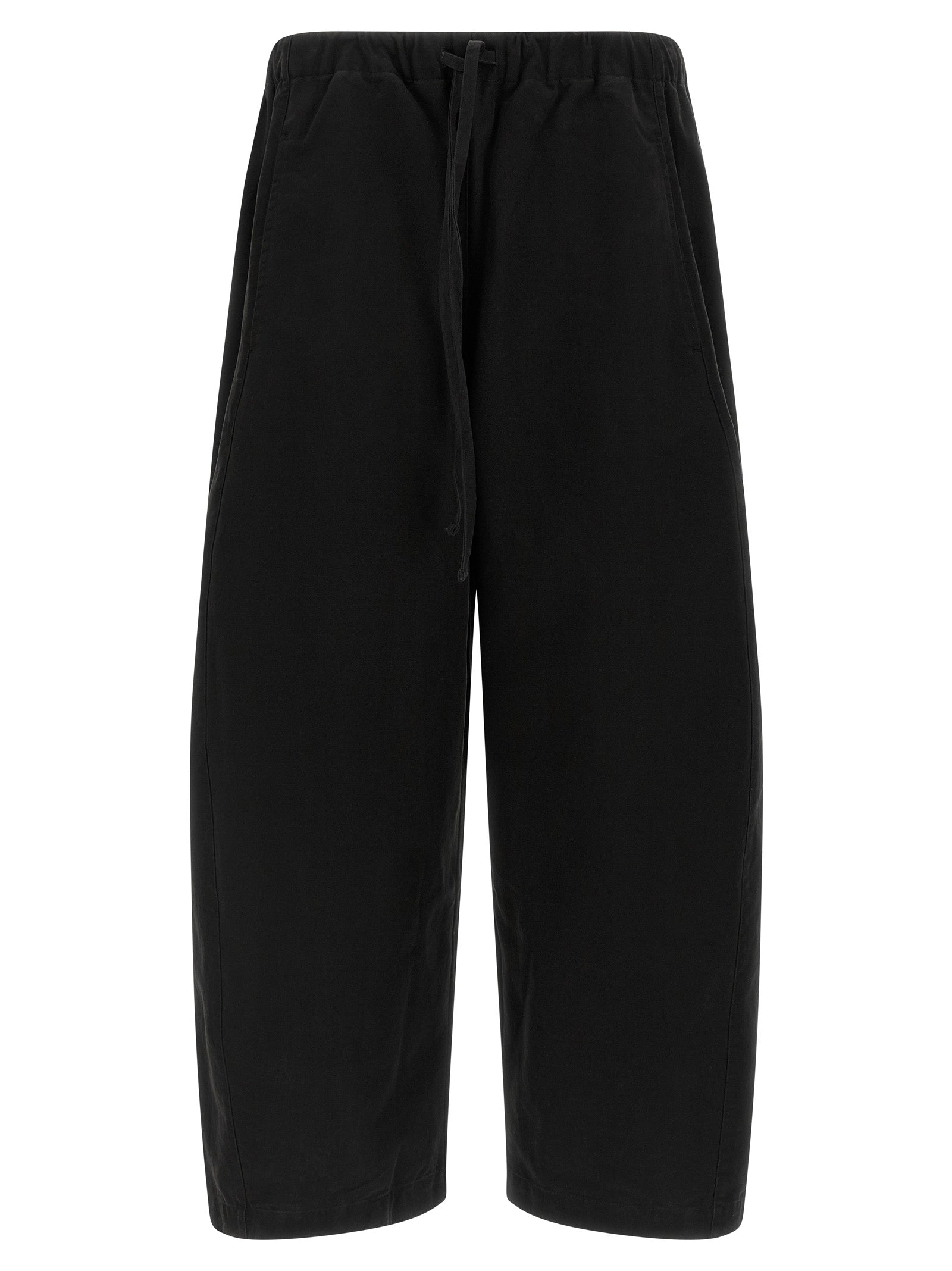 Entire Studios Black Cotton Casual Pants