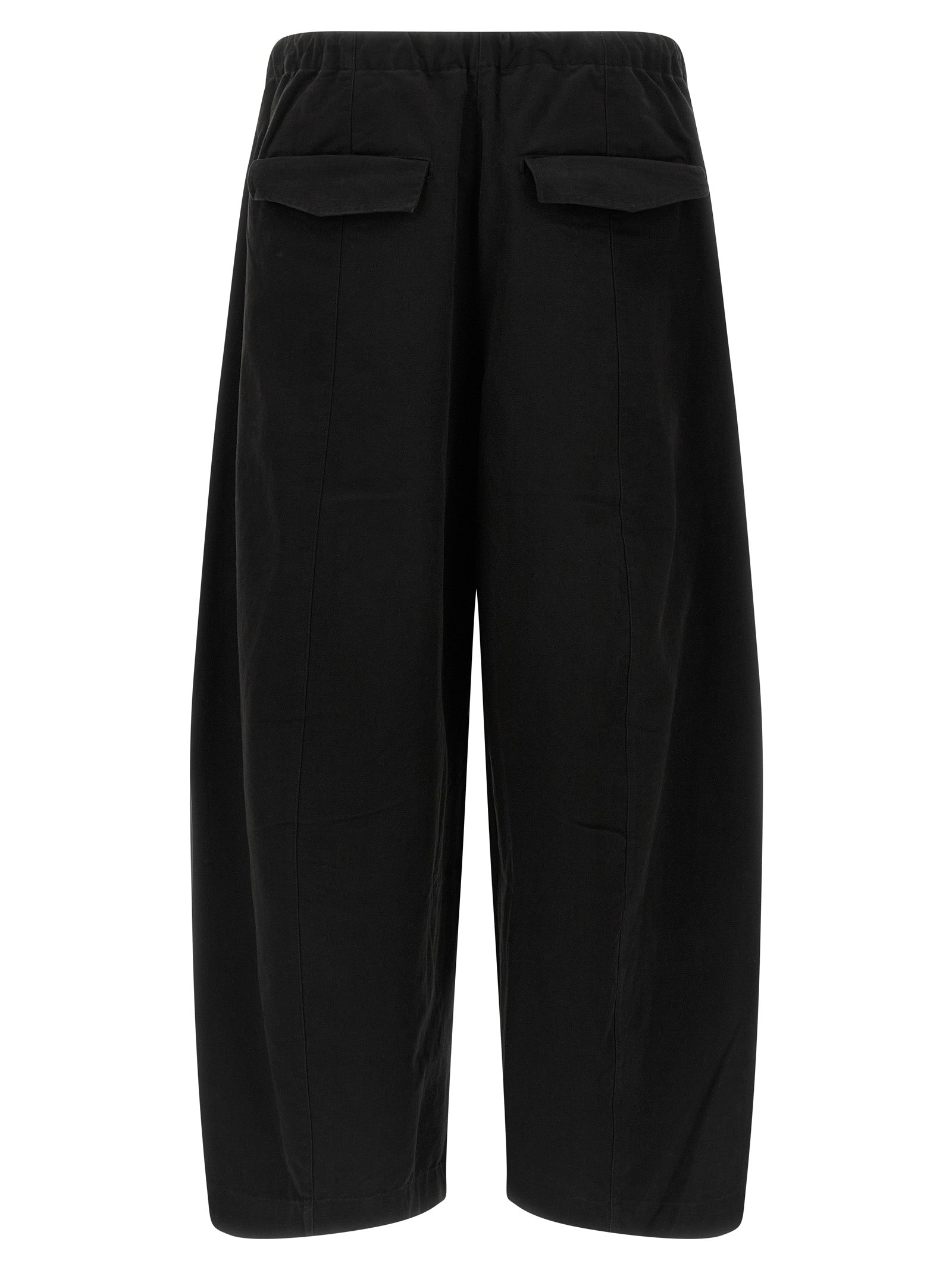 Entire Studios Black Cotton Casual Pants