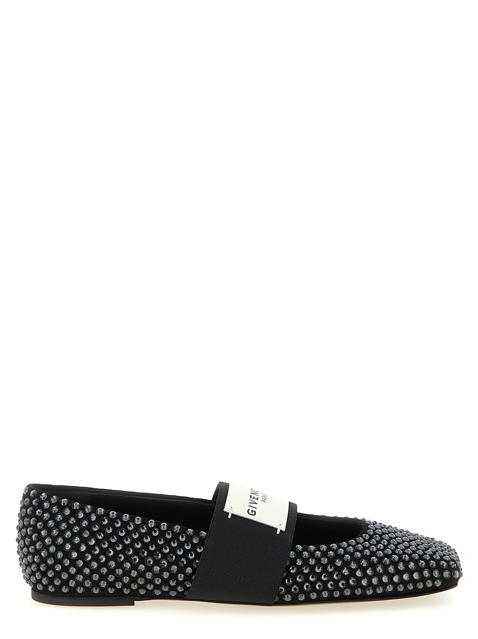 Givenchy Black Calfskin Ballet Flats