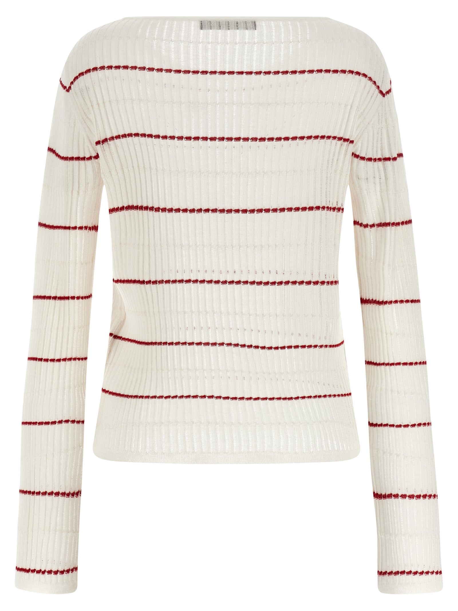 Max Mara White Silk Cardigan