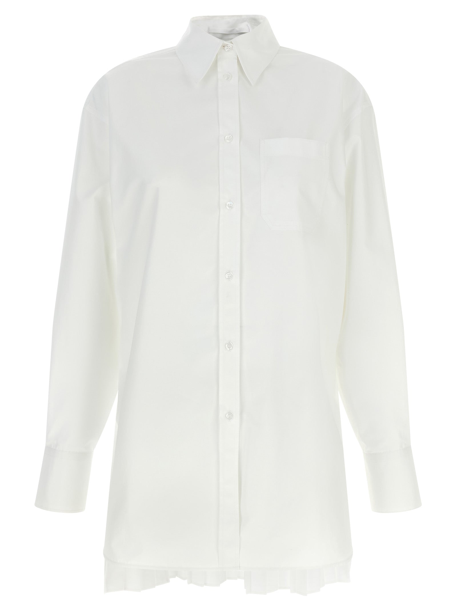 Sportmax White Cotton Blouse