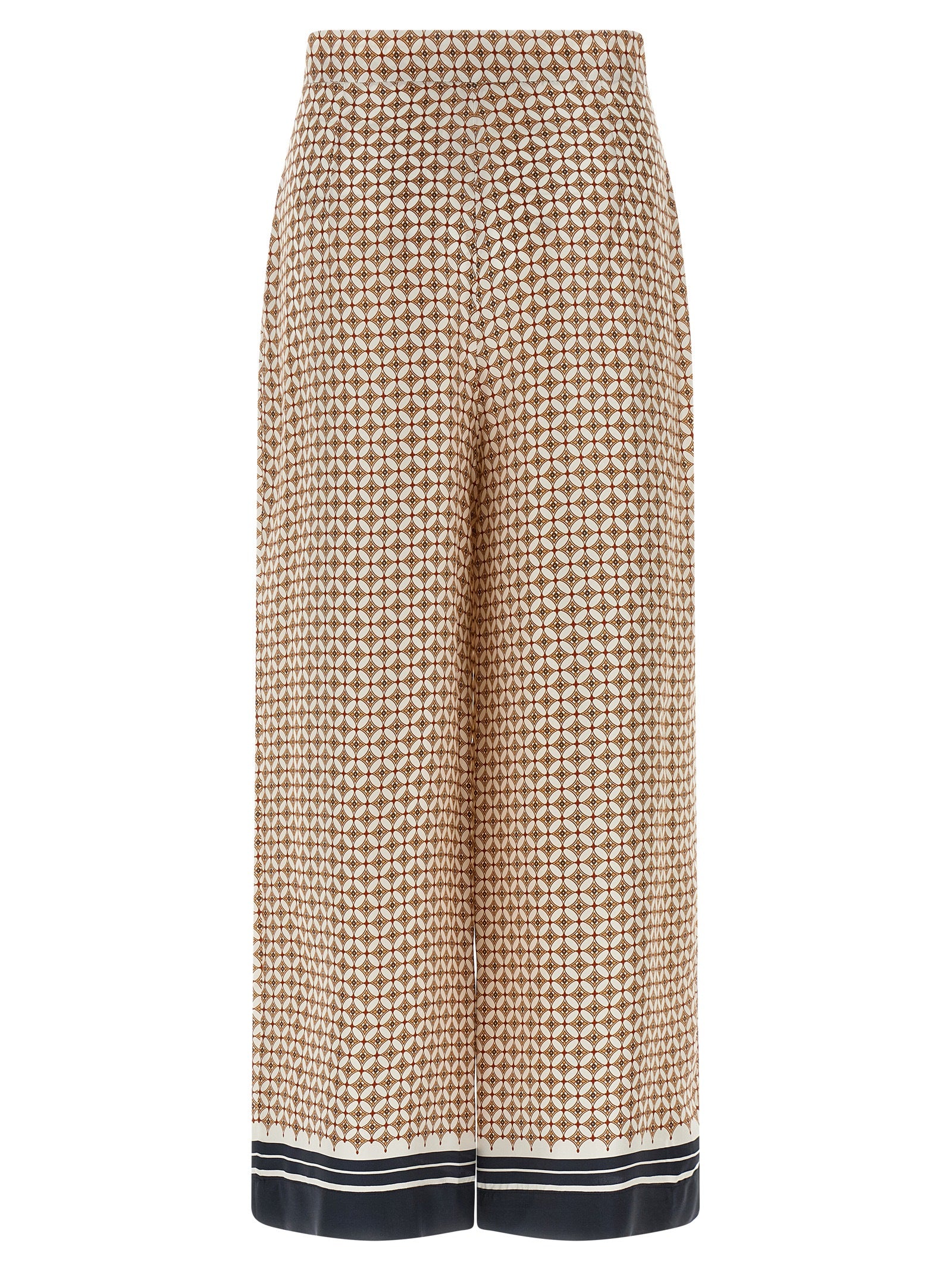 Max Mara Blue Silk Pants