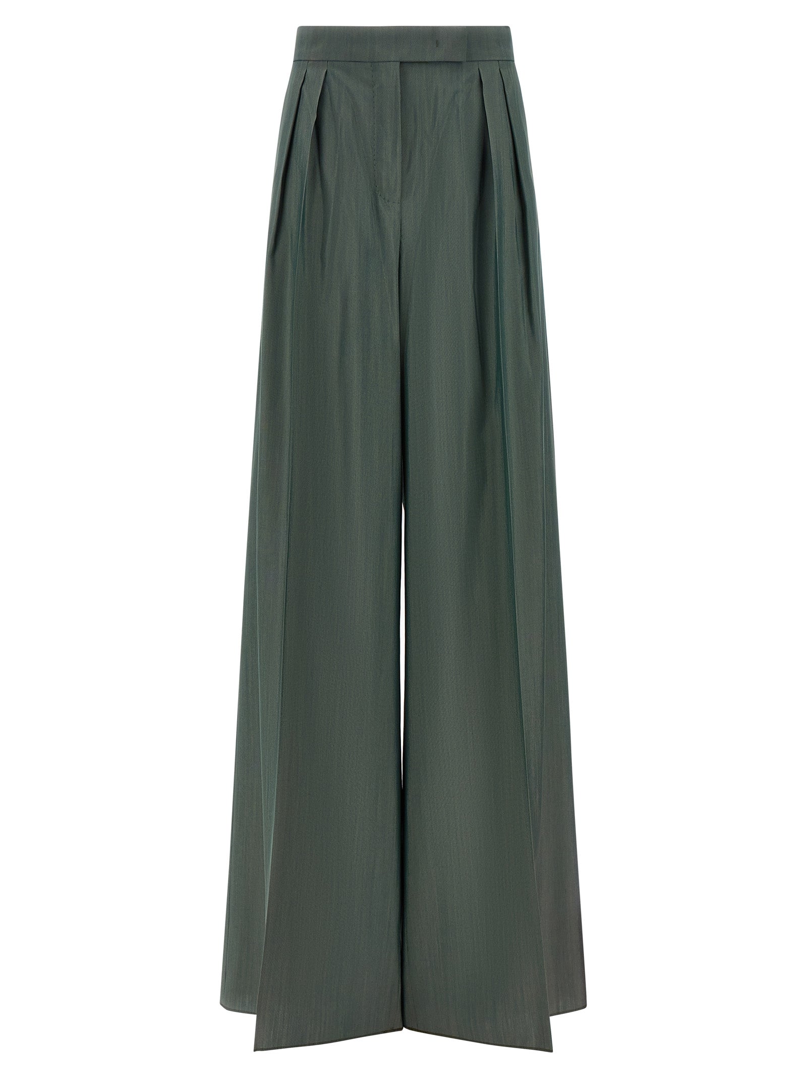 Max Mara Bicolor Virgin Wool Casual Pants