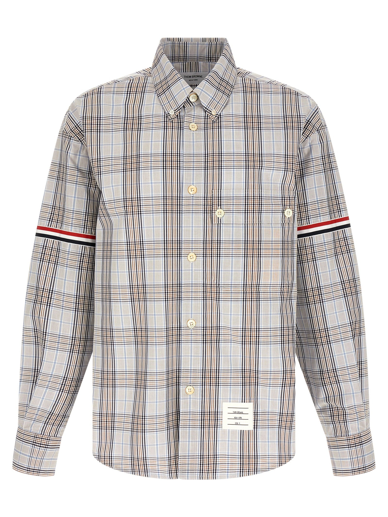 Thom Browne Multicolor Cotton Blouse