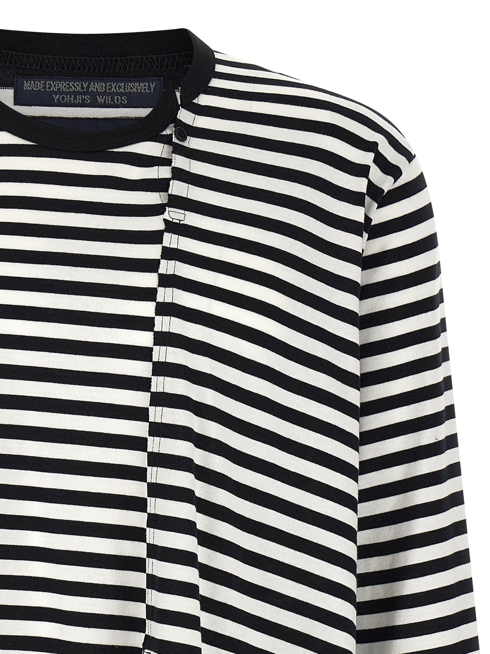 Yohji Yamamoto Bicolor Cotton Cardigan