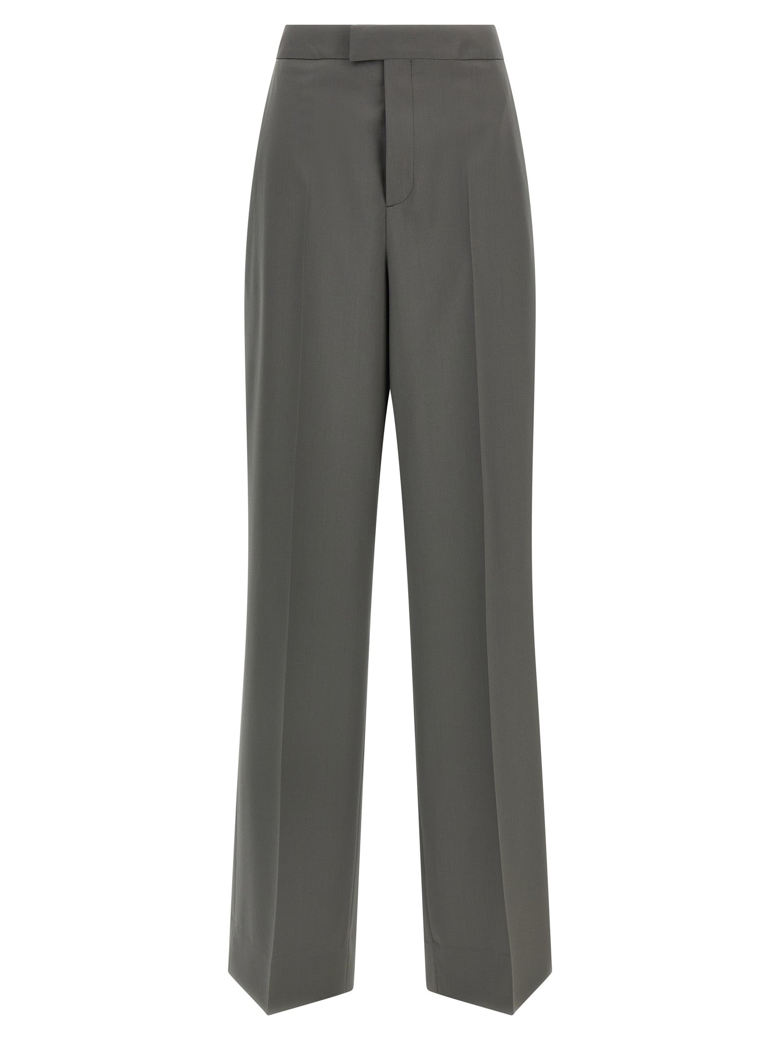 Armarium Gray Virgin Wool Dress Pants