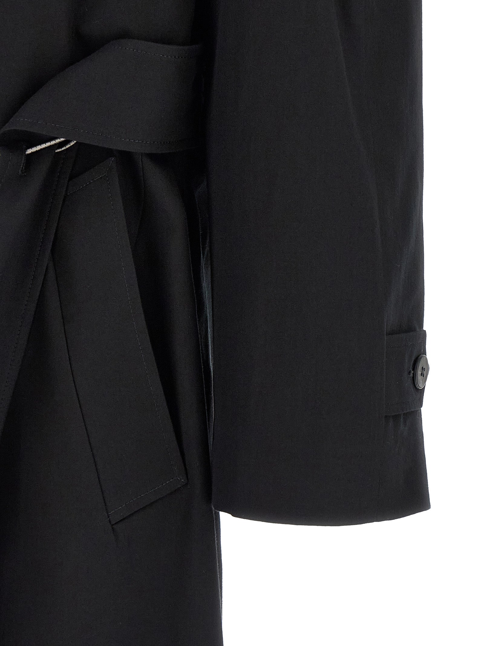 Magliano Black Cotton Coat