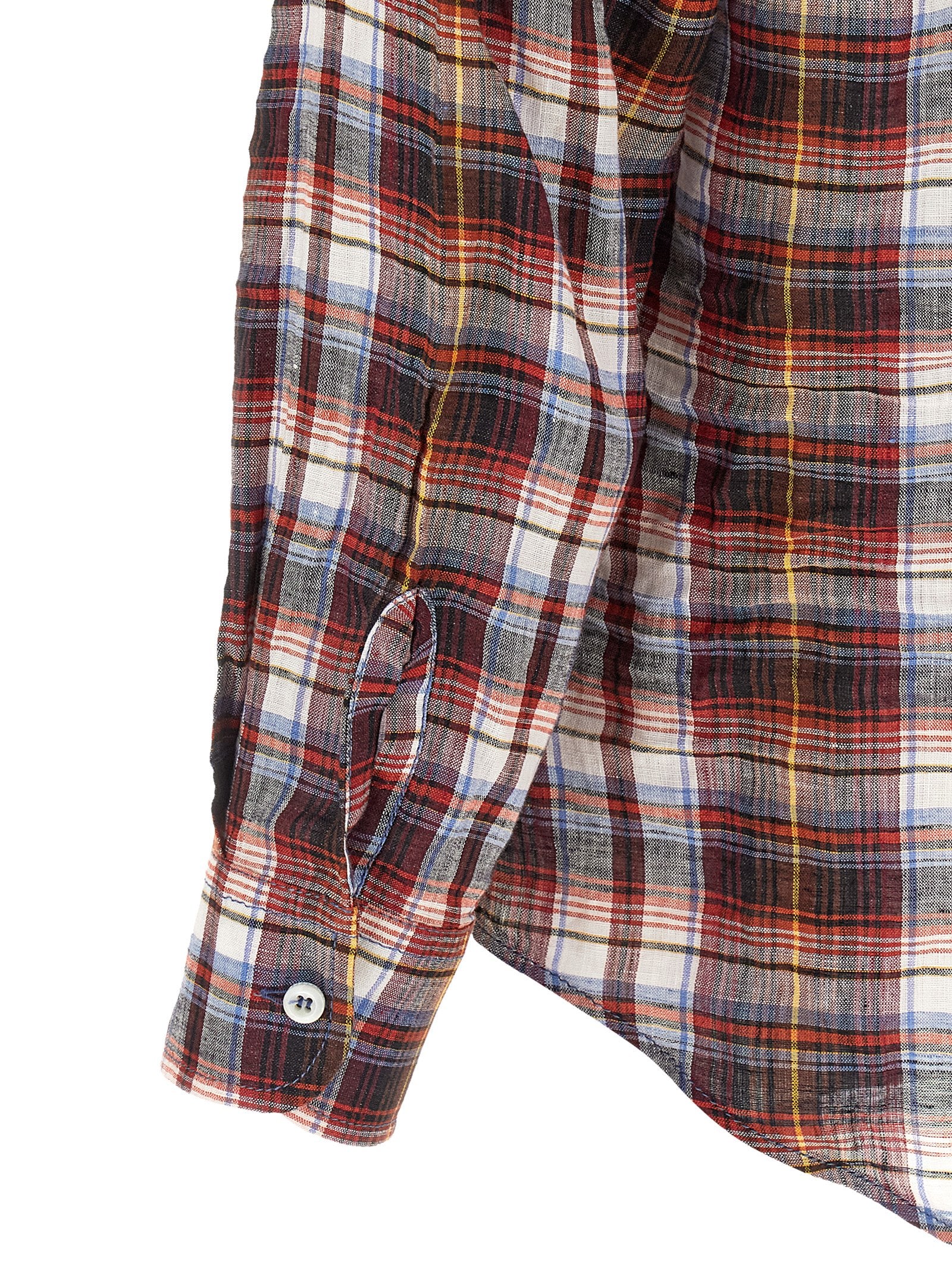 Dsquared² Multicolor Linen Blouse