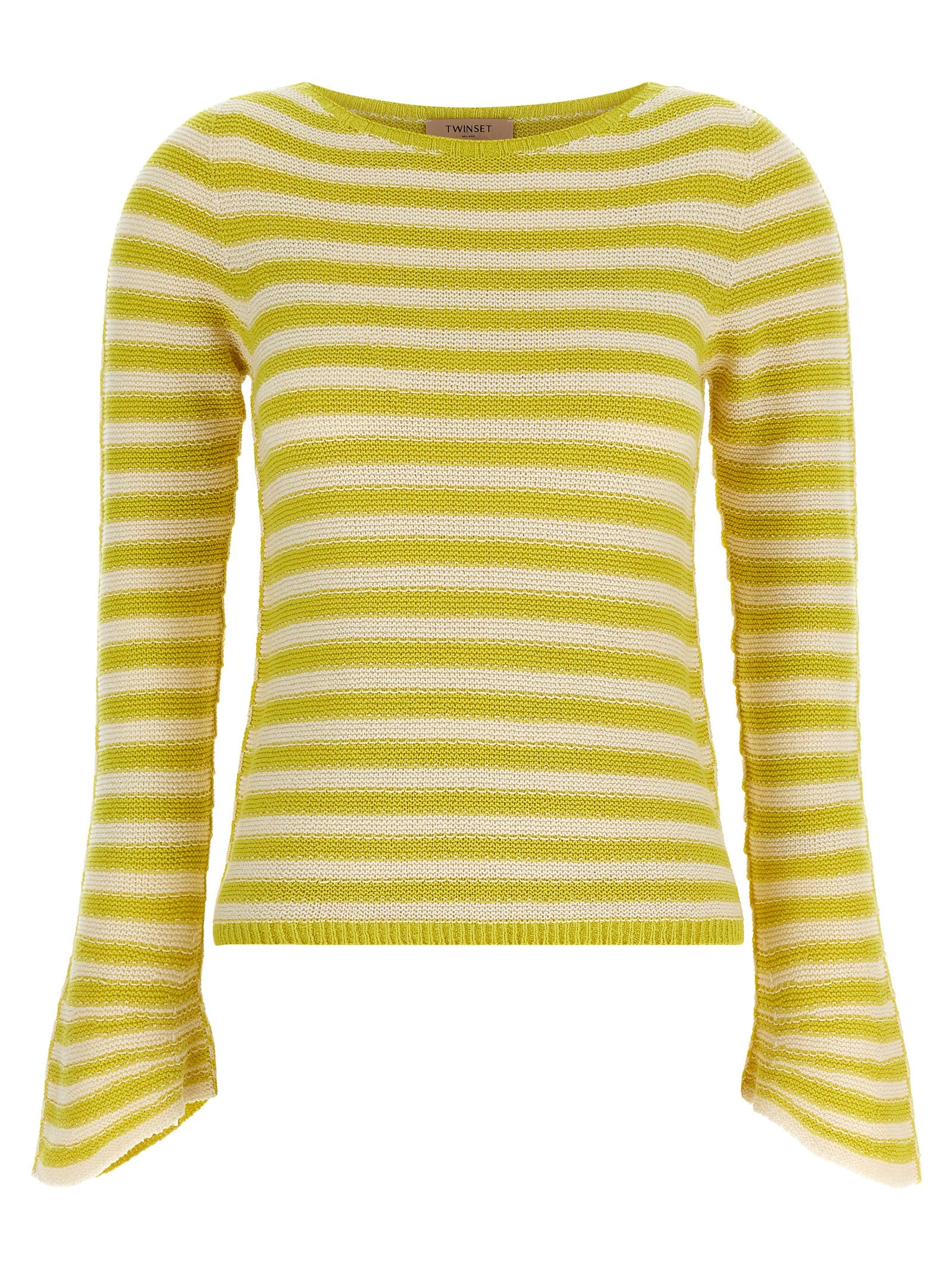 Twinset Bicolor Cotton Cardigan