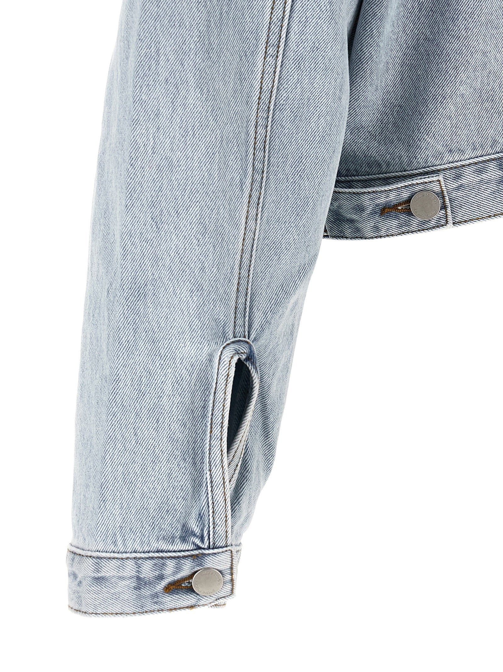 Entire Studios Blue Cotton Denim Jacket