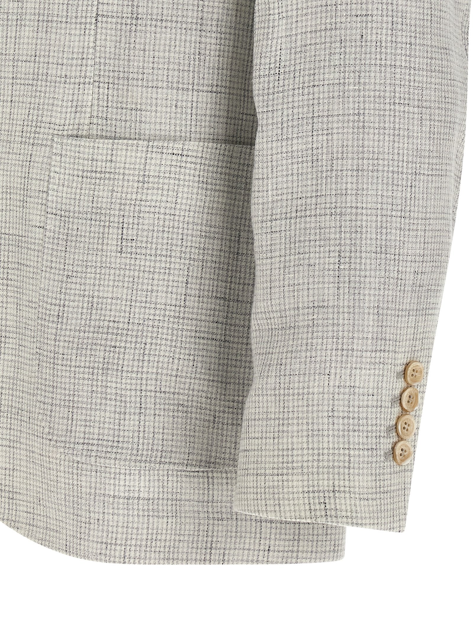 Brunello Cucinelli Beige Linen Blazer