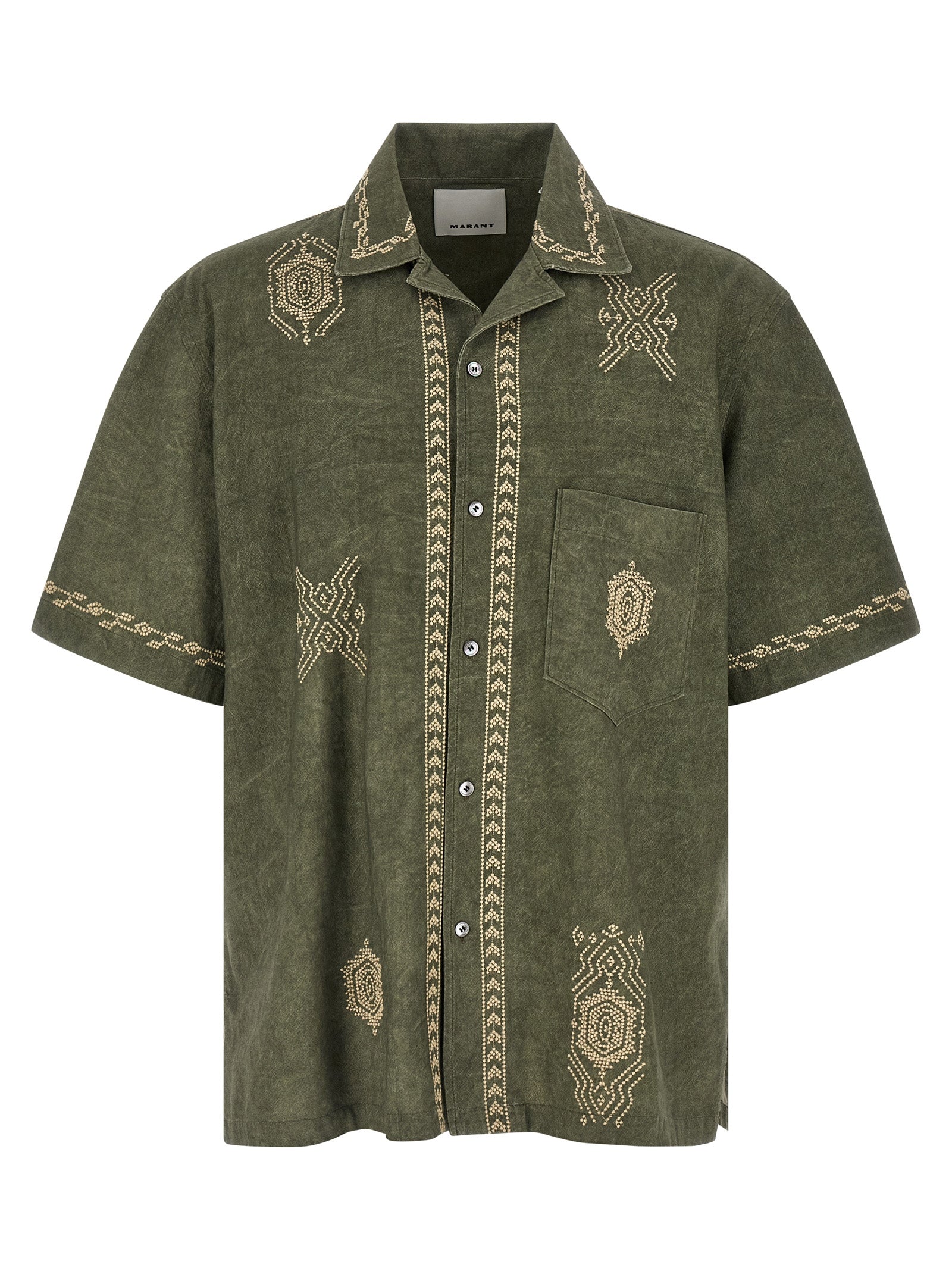 Isabel Marant Bicolor Cotton Blouse