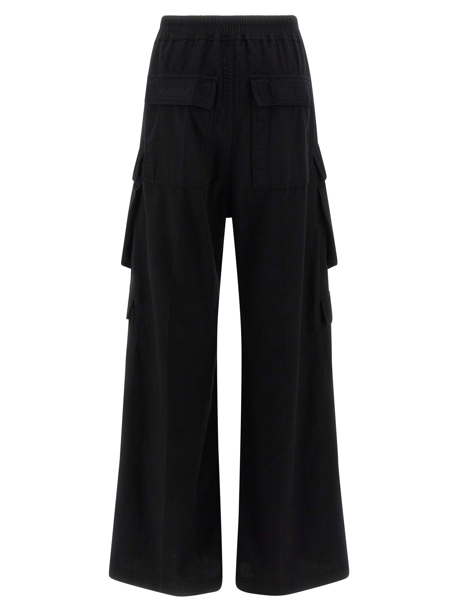 DRKSHDW Black Cotton Cargo Pants