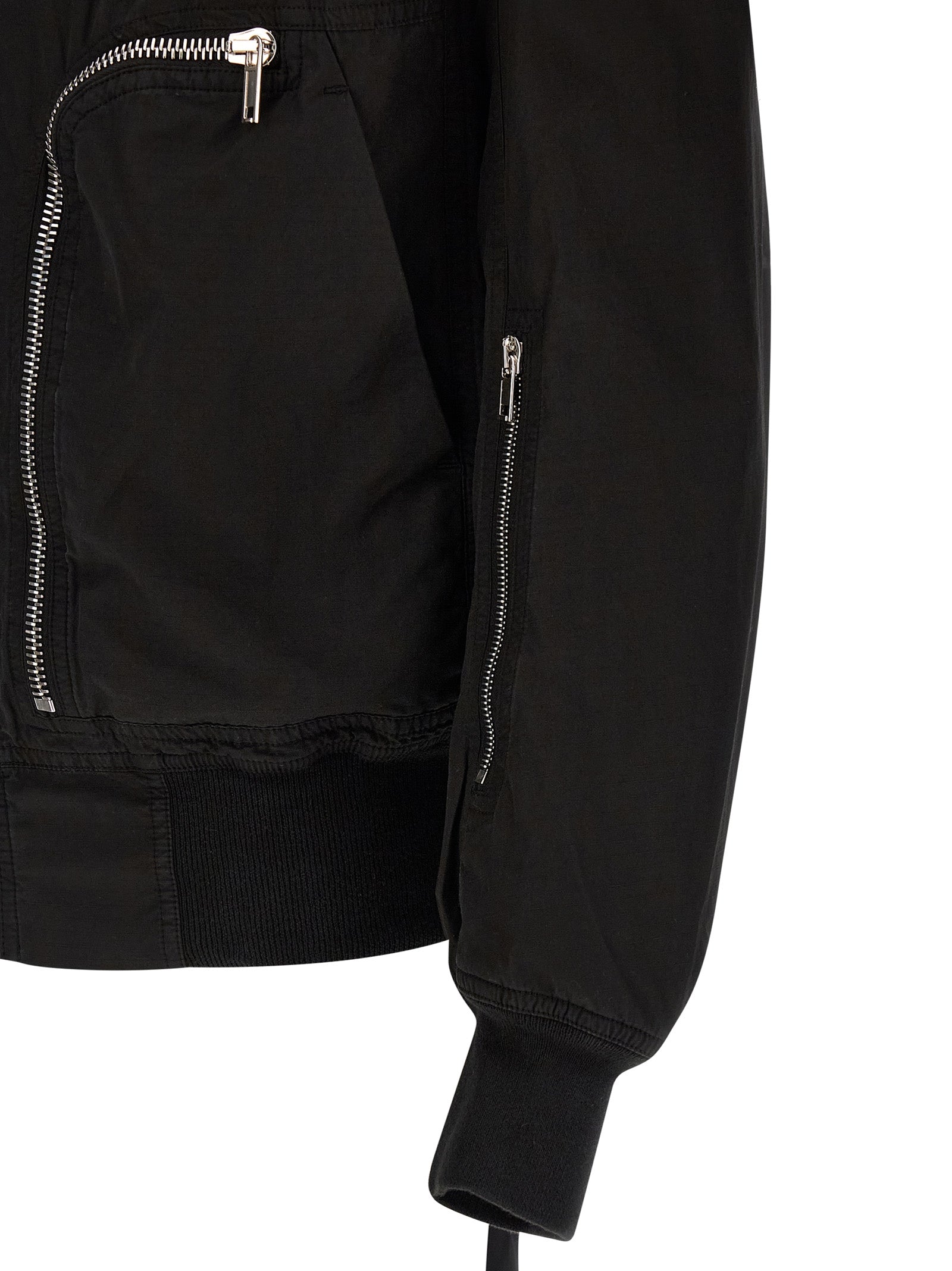 DRKSHDW Black Cotton Bomber
