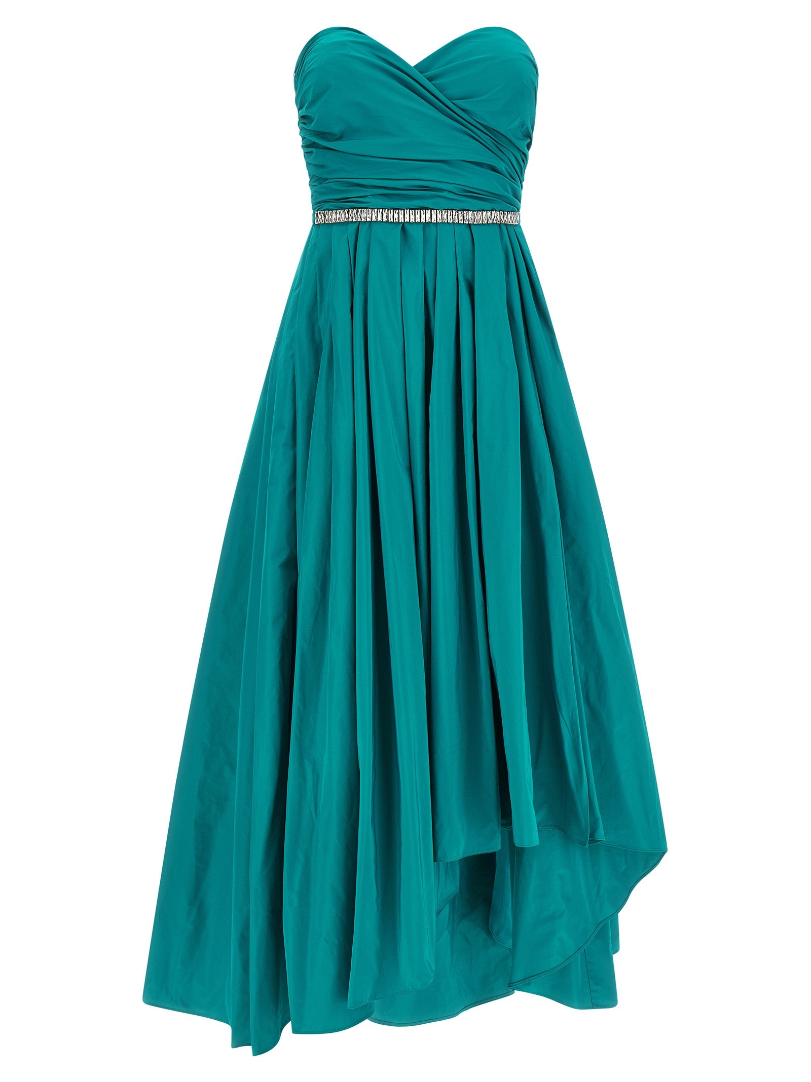 PINKO Bicolor Polyester Long Dress