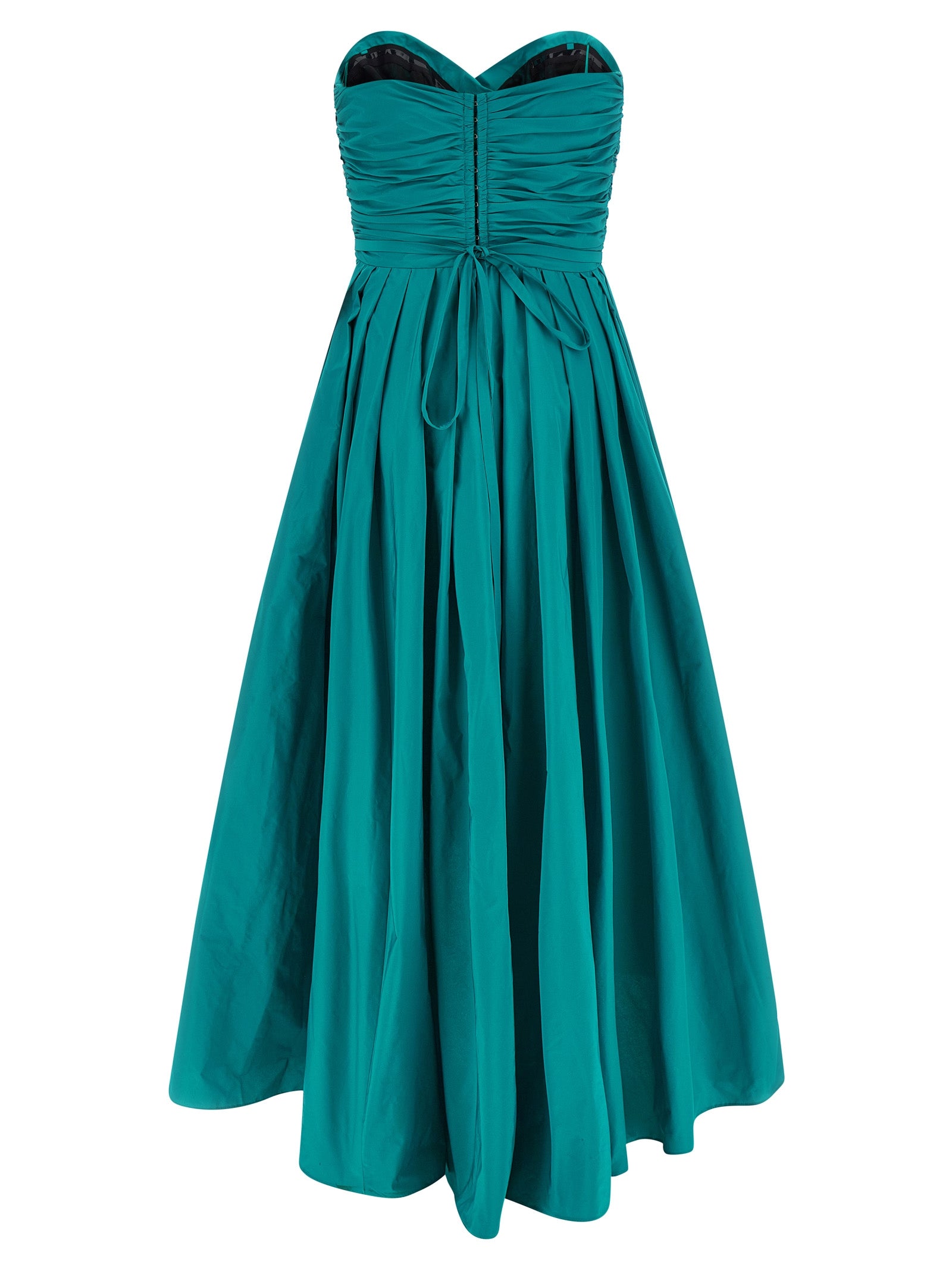 PINKO Bicolor Polyester Long Dress
