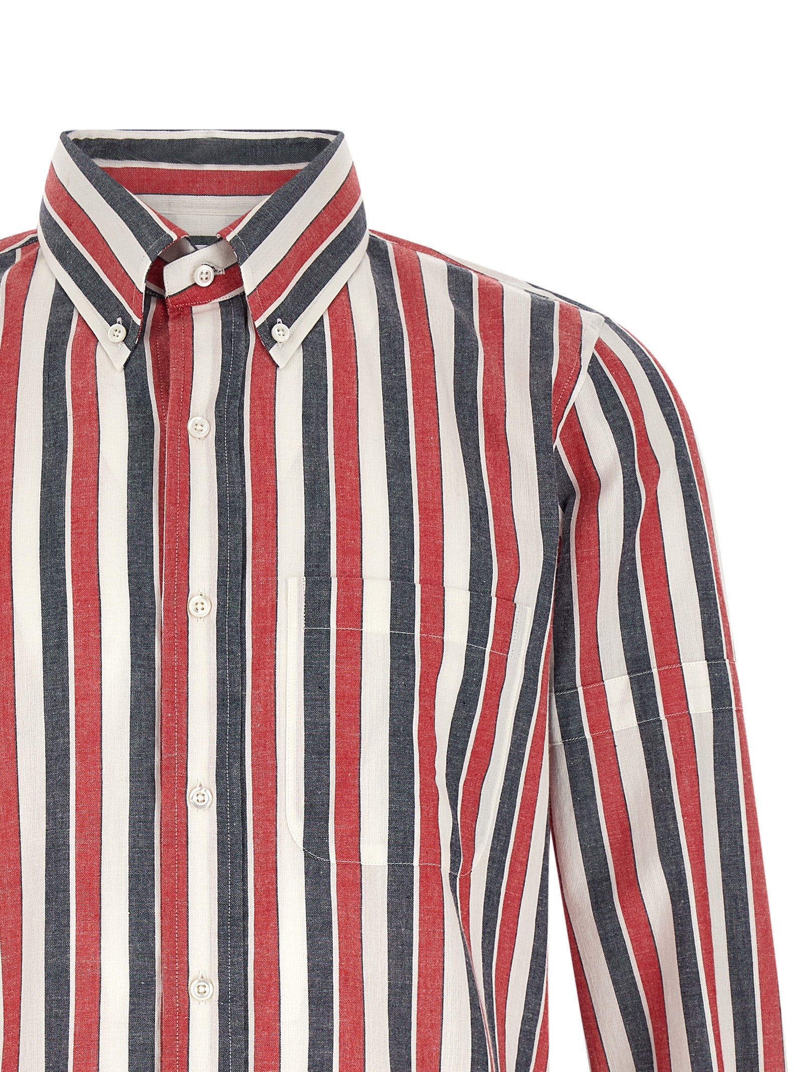 Thom Browne Multicolor Cotton Blouse