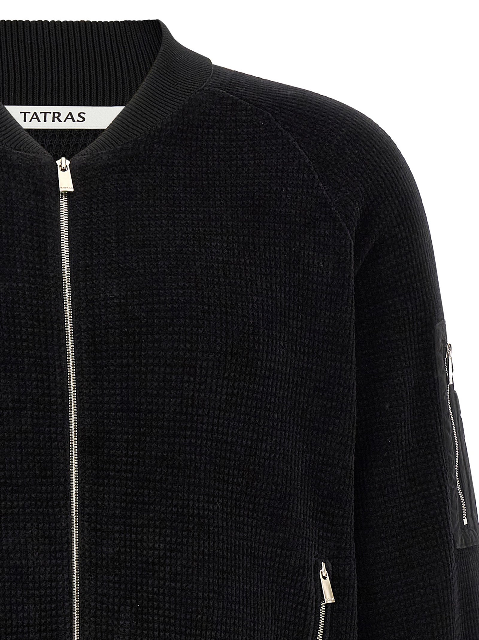 Tatras Black Cotton Bomber
