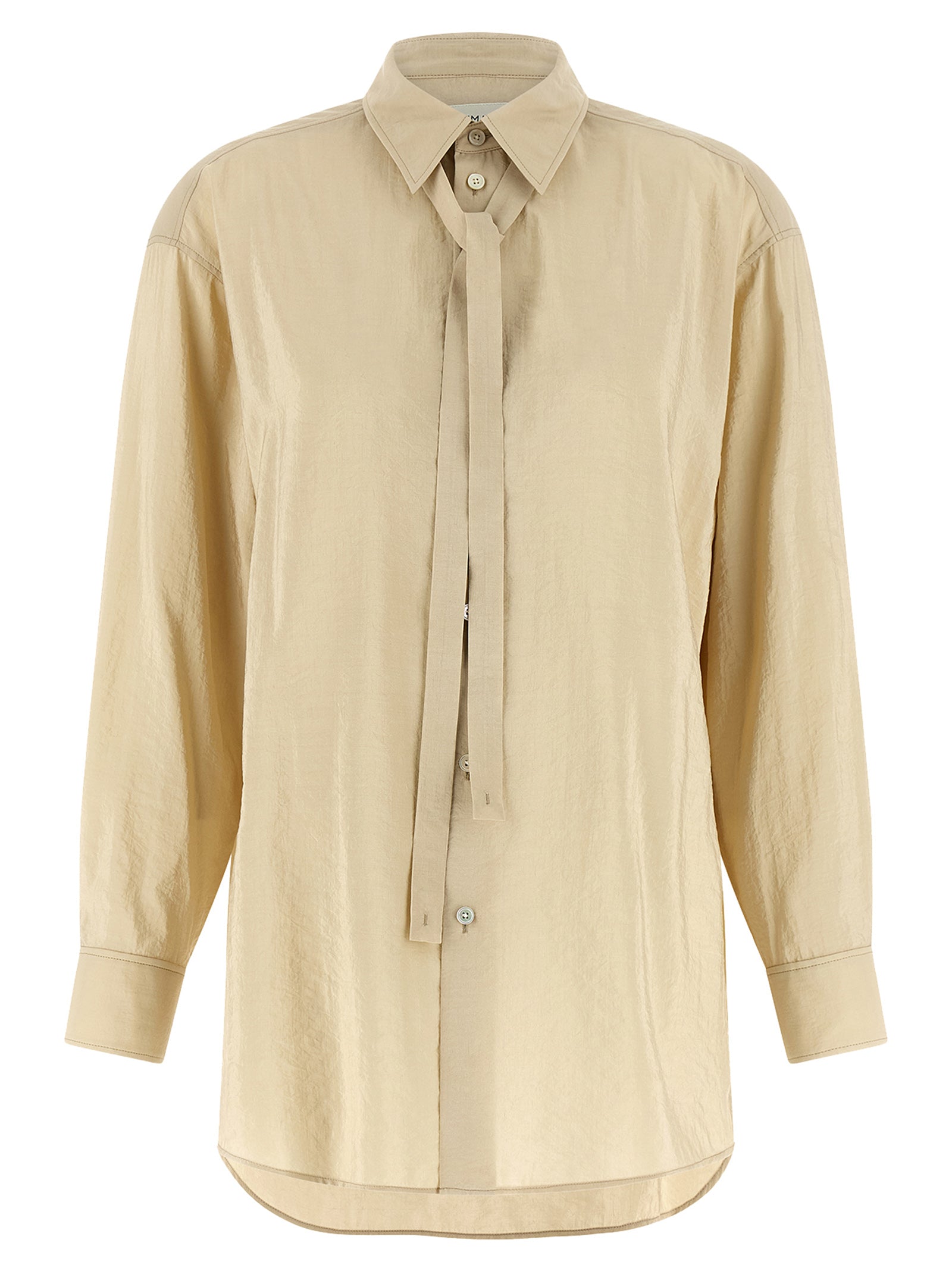 Lemaire Beige Silk Blouse