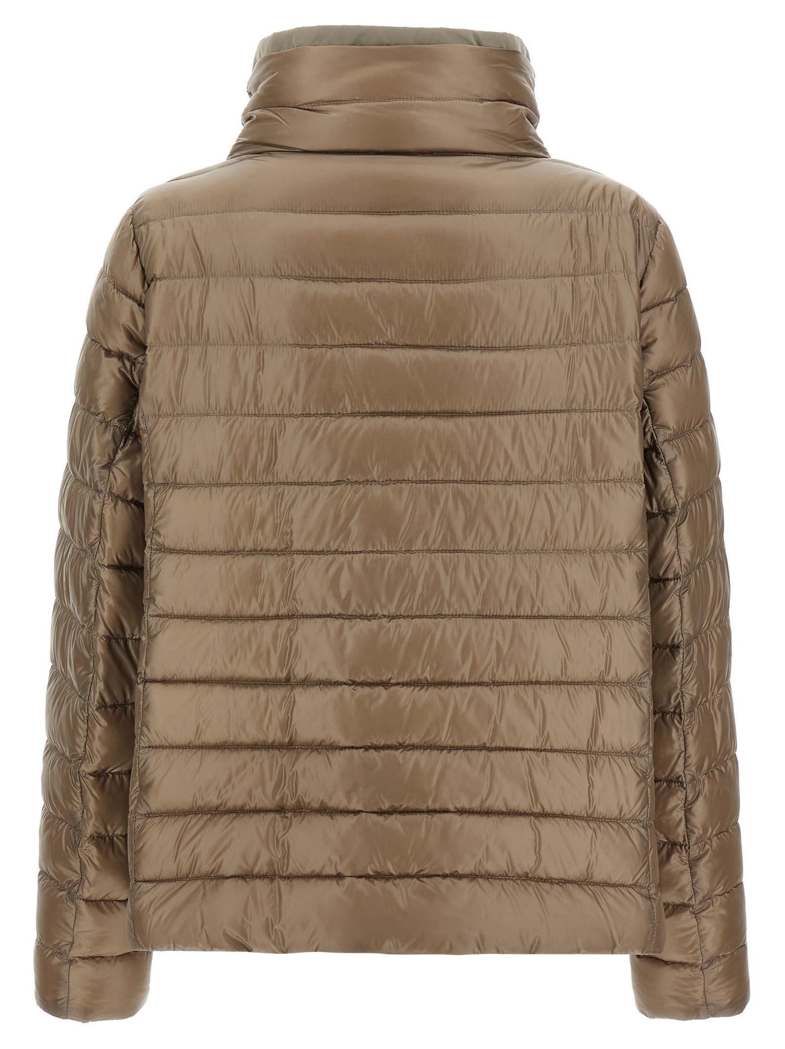 Herno Brown Polyamide Full-Length Jacket