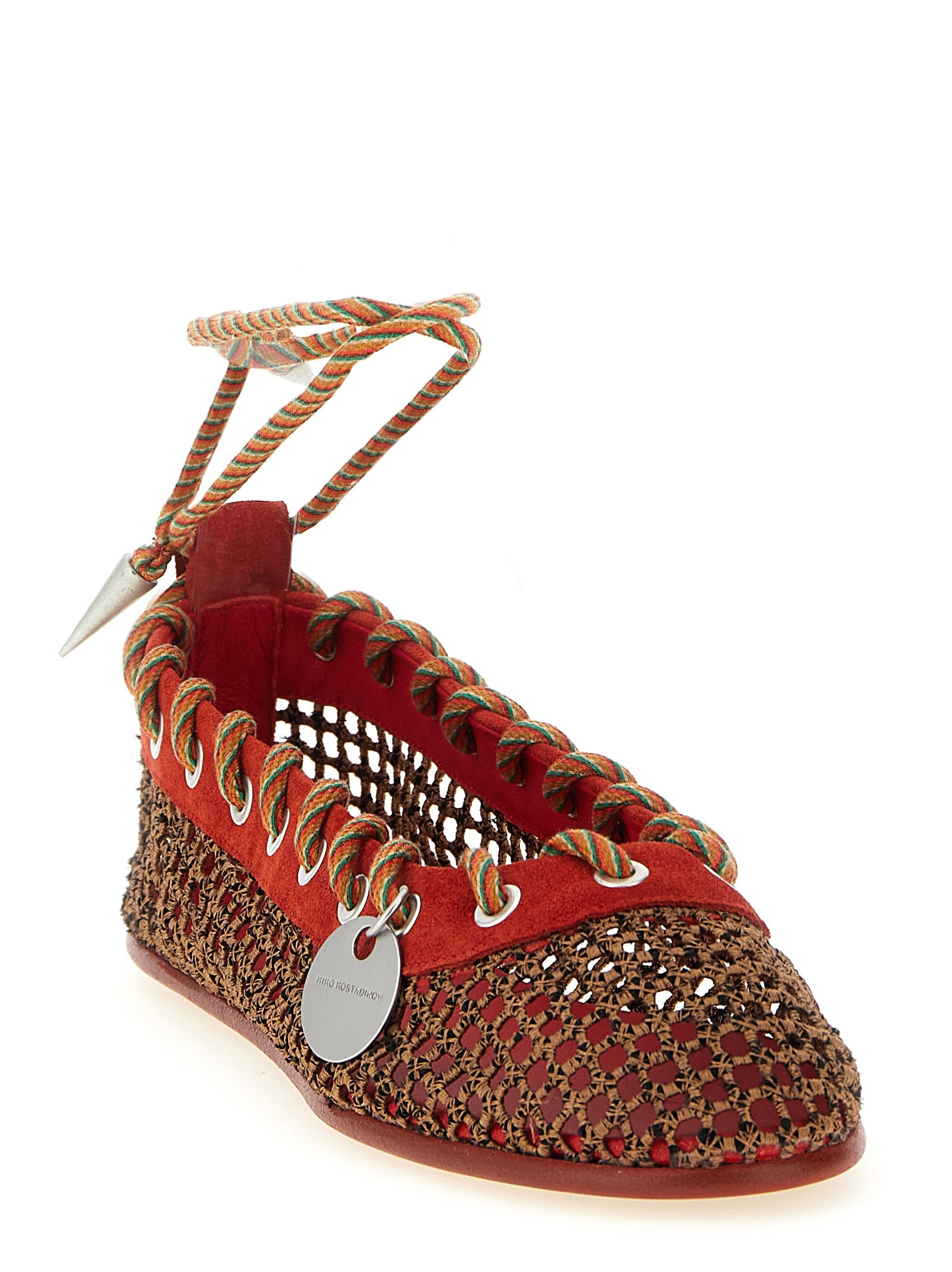 Kiko Kostadinov Multicolor Polyester Ballet Flats
