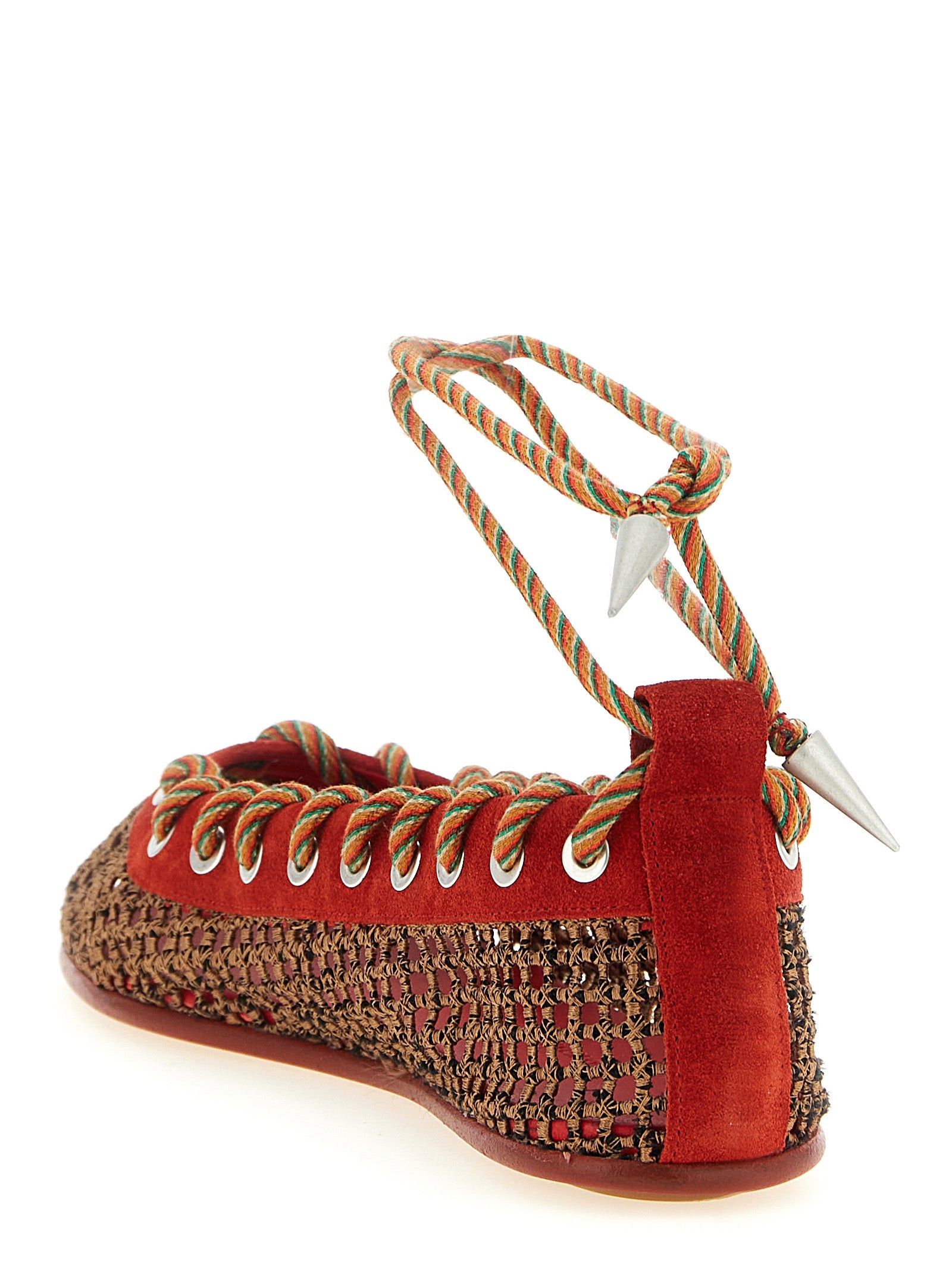 Kiko Kostadinov Multicolor Polyester Ballet Flats