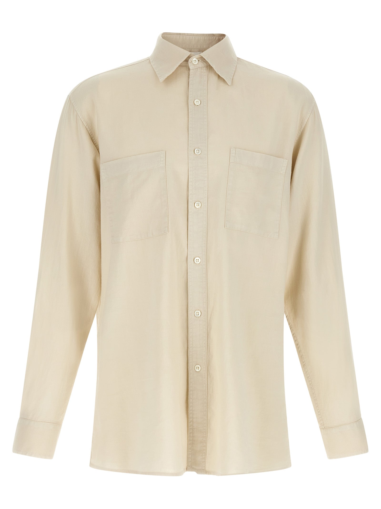CELLAR DOOR Beige Cotton Blouse