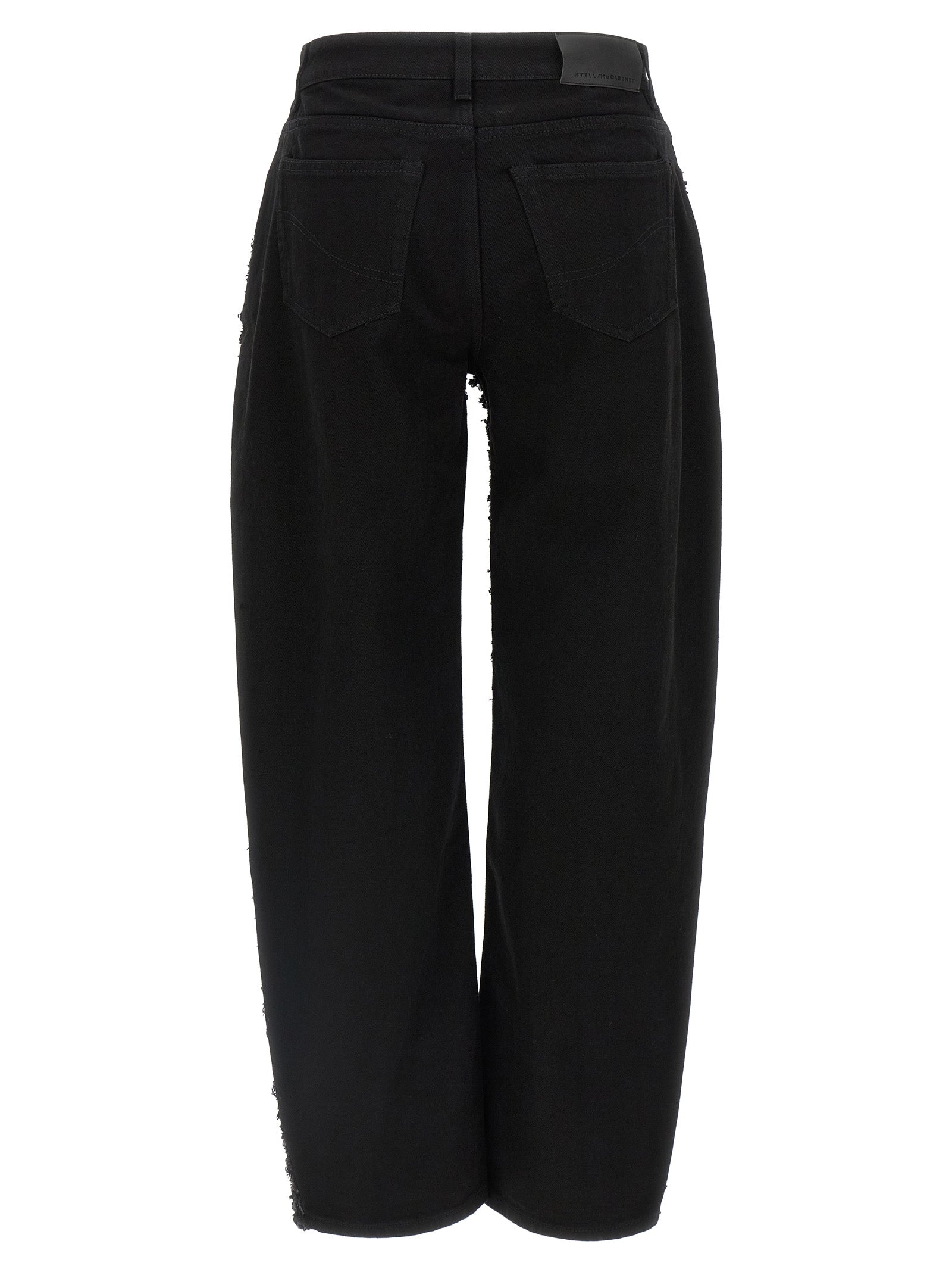 Stella McCartney Black Cotton Jeans Denim